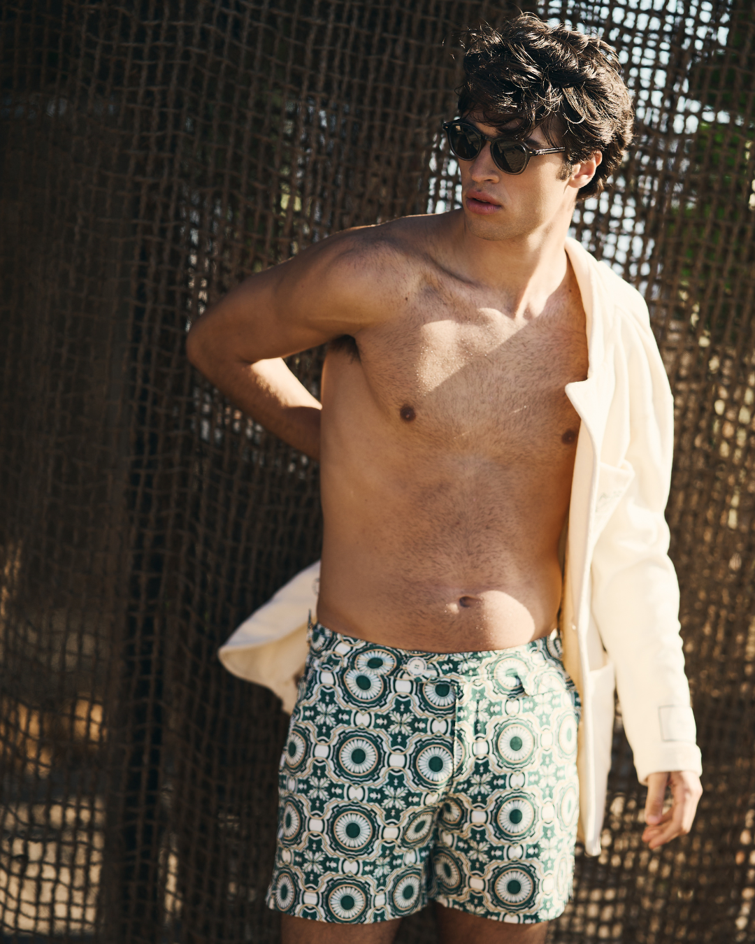 Swim Shorts - Tavavera Green