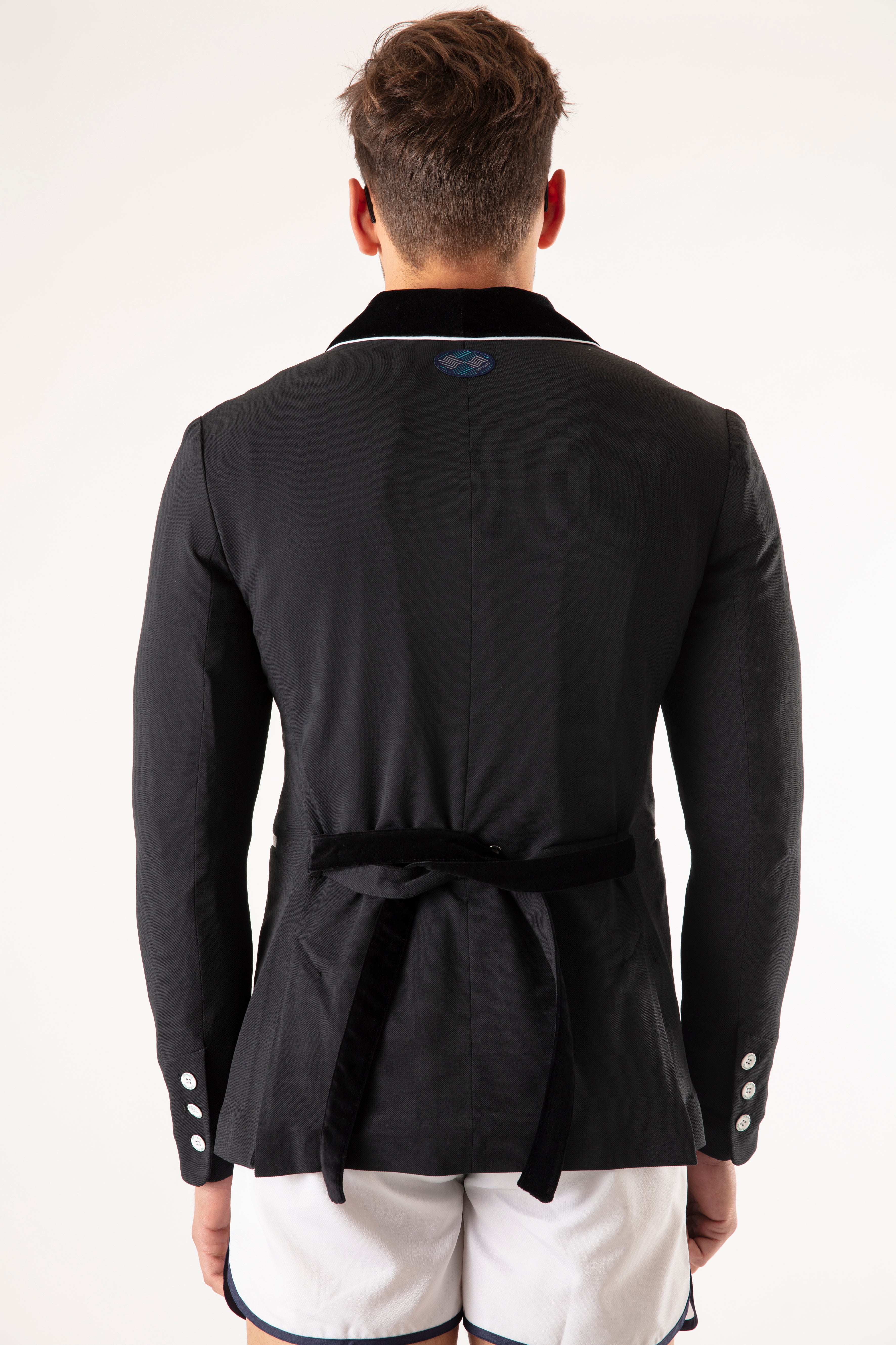 Paloma Crested Beach Blazer - Black - Black