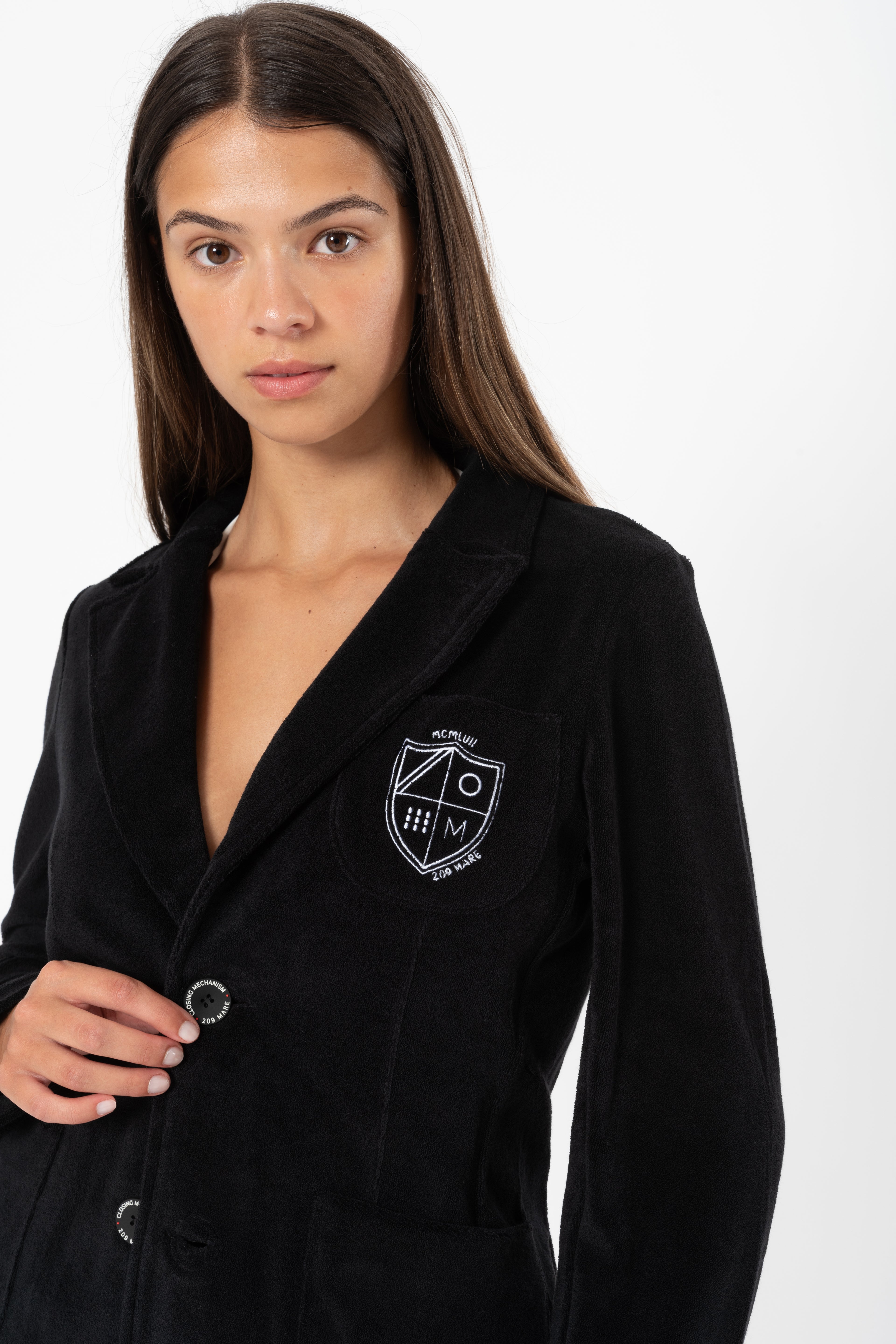 SUPERLEGGERA BLAZER WOMEN - BLACK