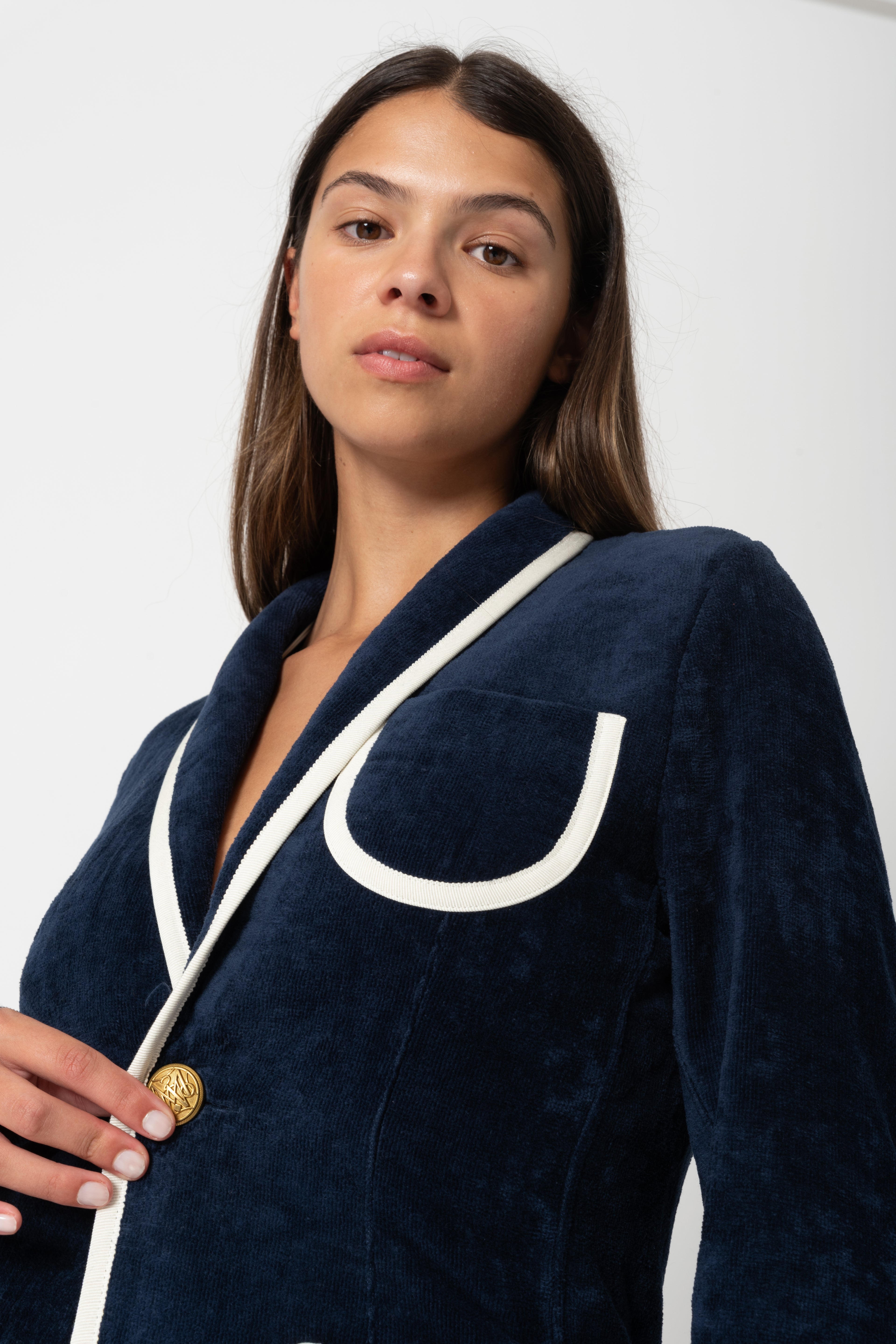 The Anjuna Women - Navy/Off-White