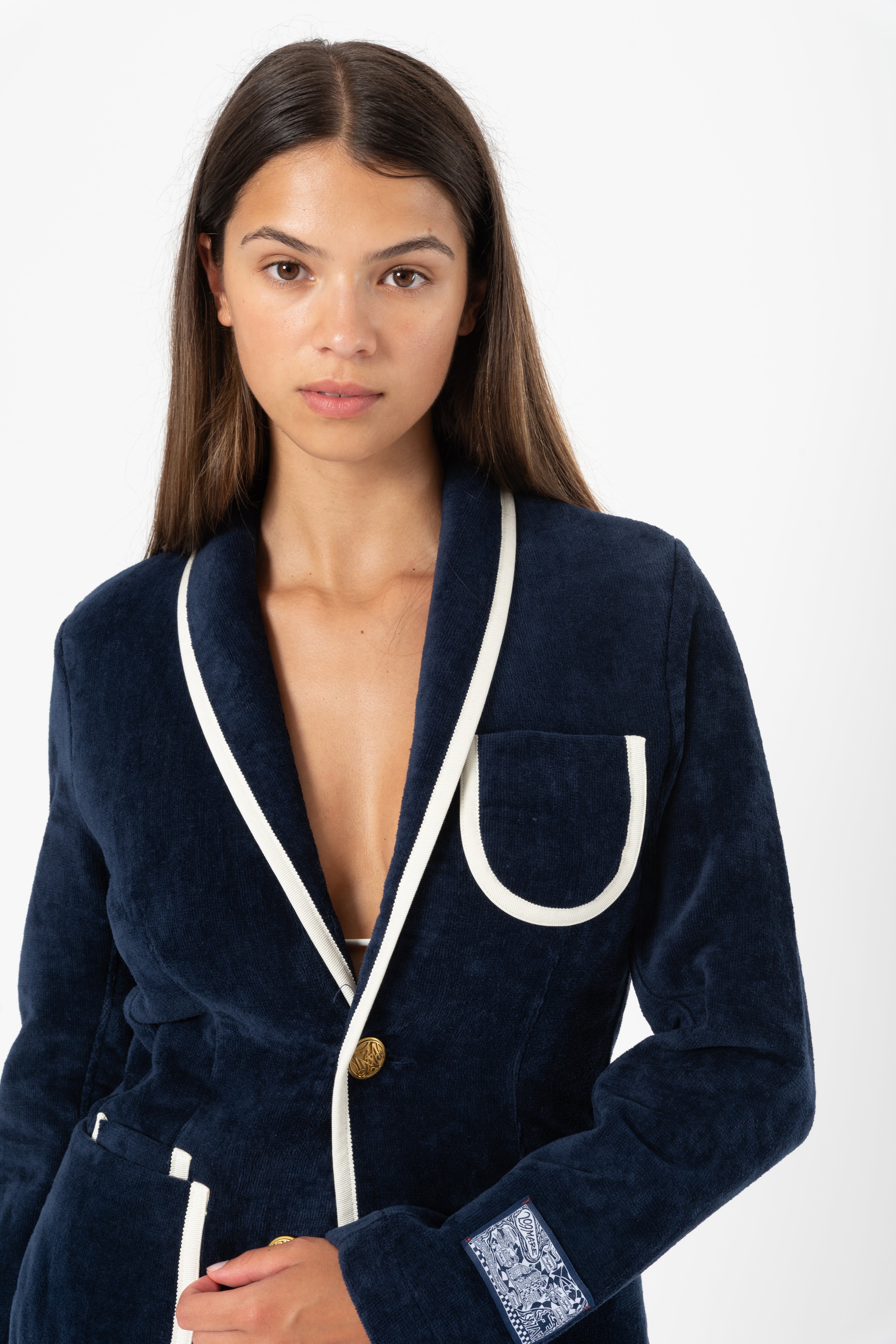 The Anjuna Women - Navy/Off-White