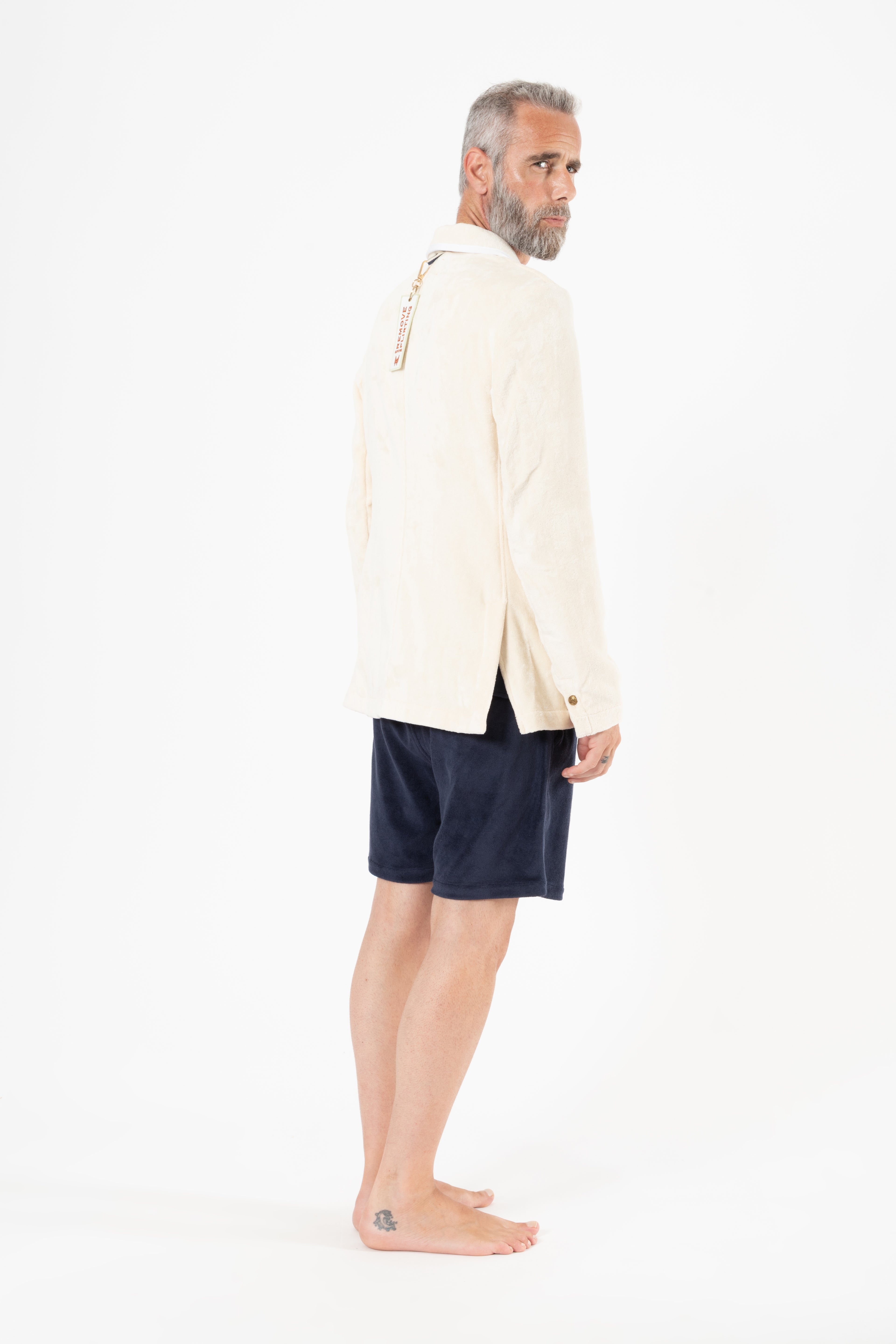 The Anjuna Monogram - Off White/White