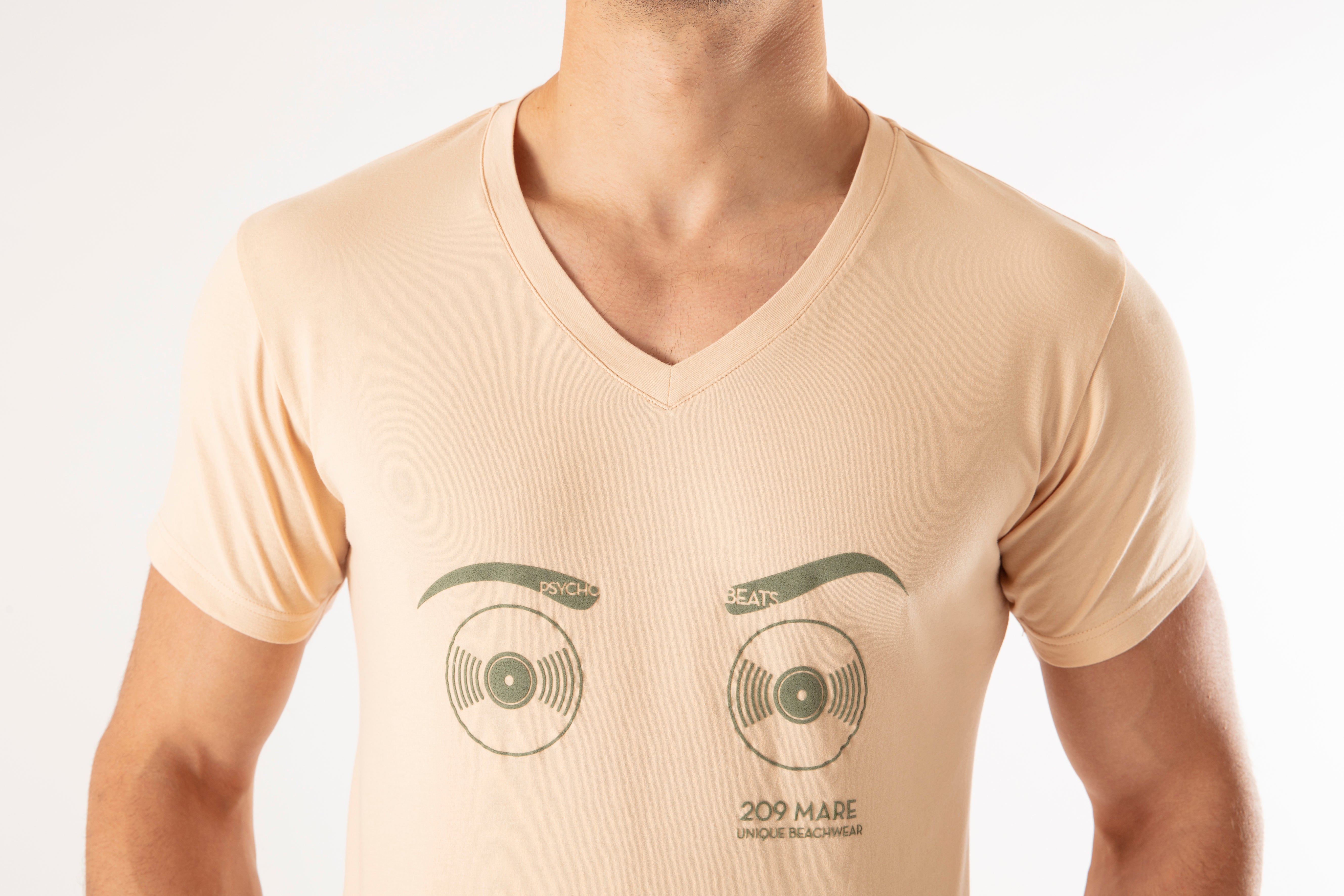 Negresco T-shirt - Beige - Beats