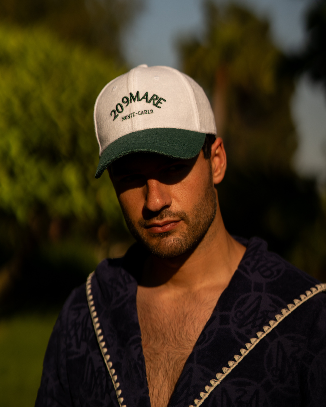 CAP 209MARE OFF WHITE/GREEN