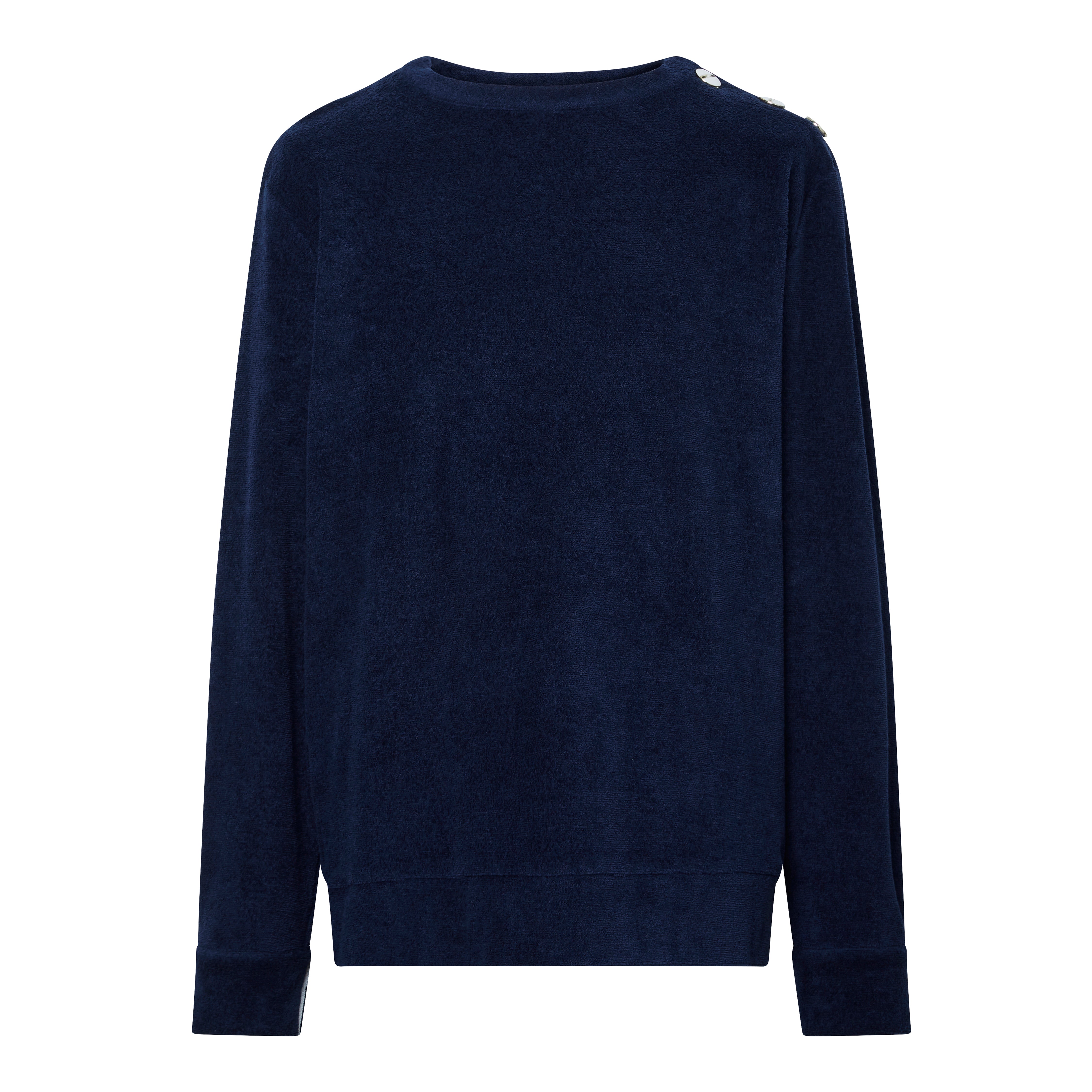 Byblos Crew-Neck Sweater - Navy
