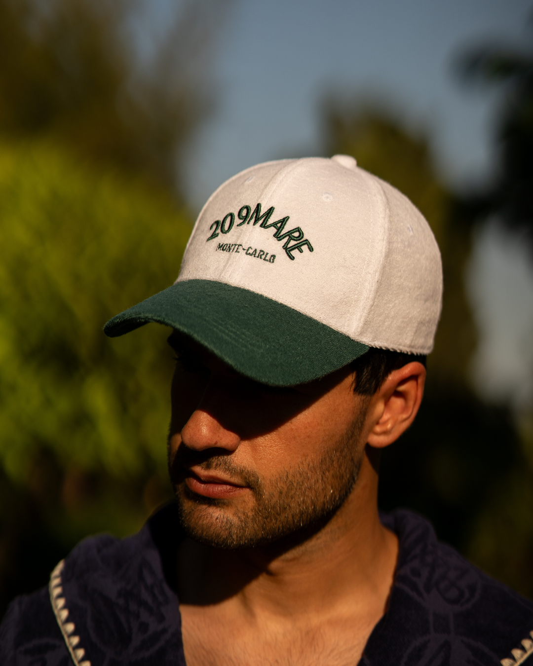 CAP 209MARE OFF WHITE/GREEN