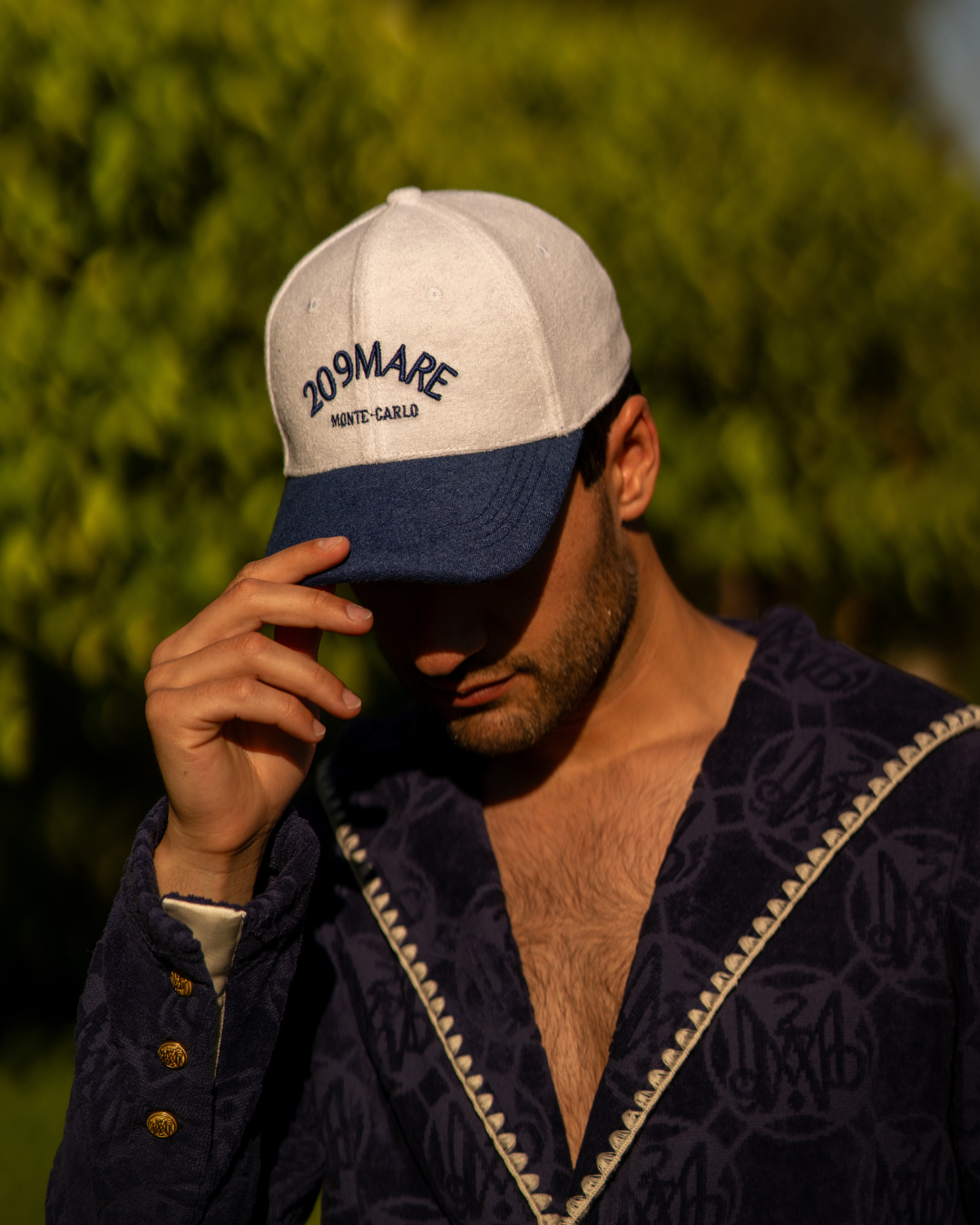 CAP 209MARE OFF WHITE/NAVY