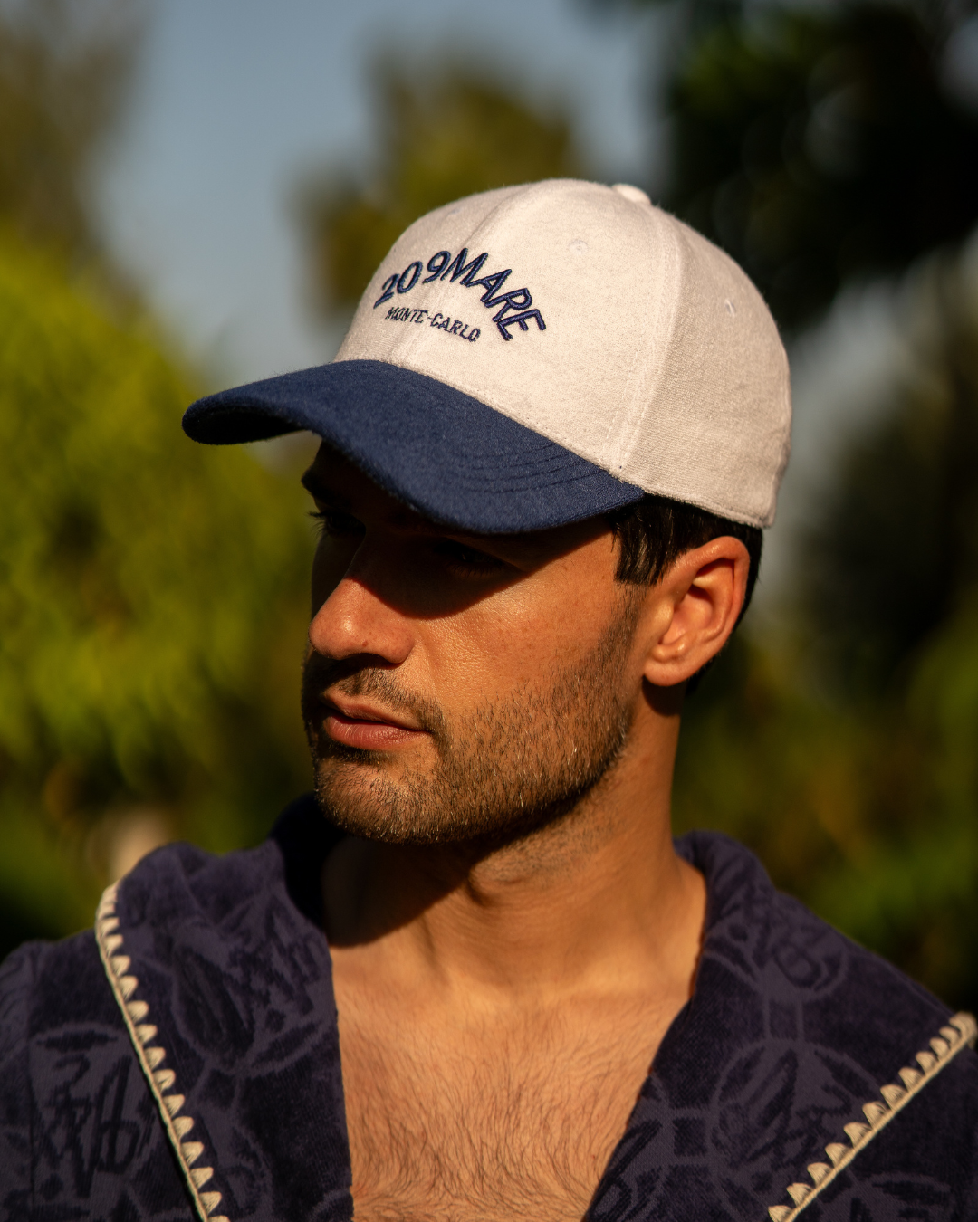 CAP 209MARE OFF WHITE/NAVY