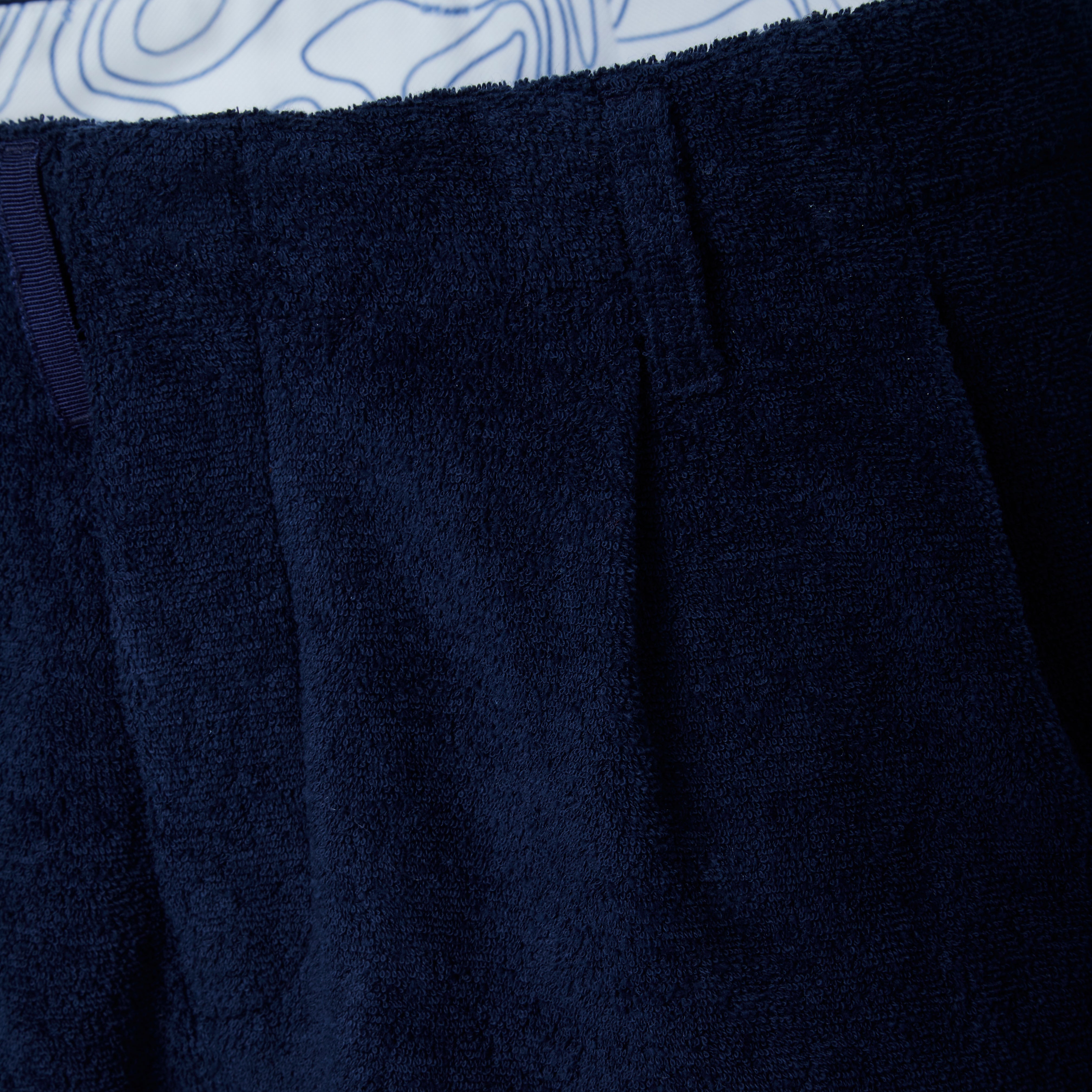 Vengeur Pleated Pants - NAVY