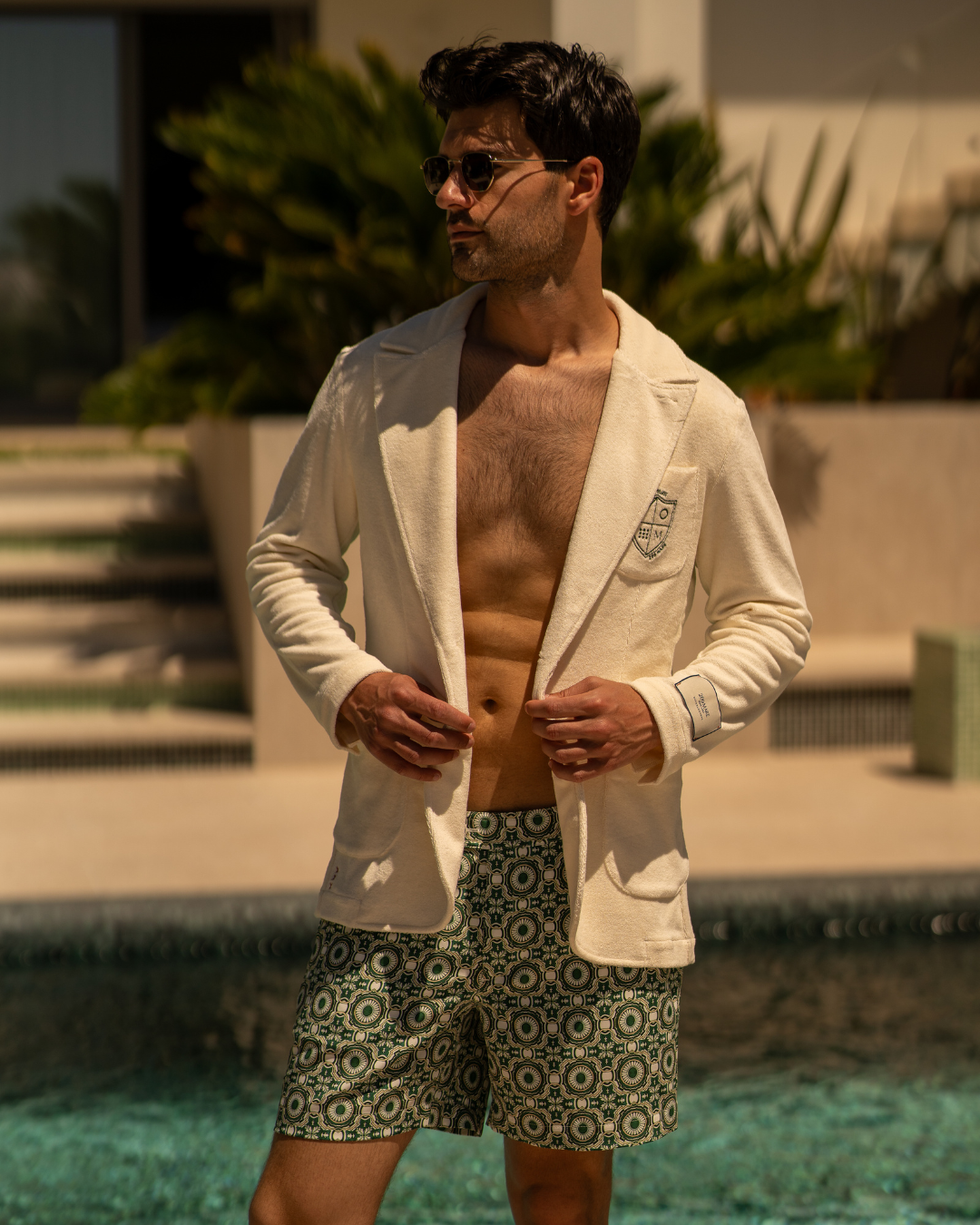 SUPERLEGGERA BLAZER - OFF WHITE