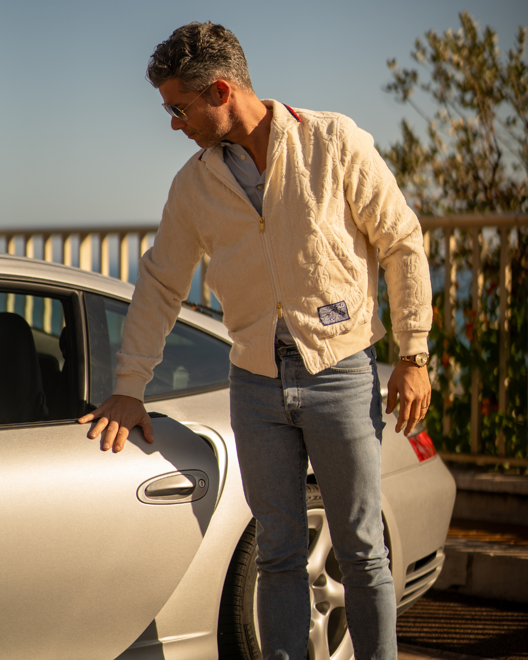 Insomnia Bomber Jacket - Off-White