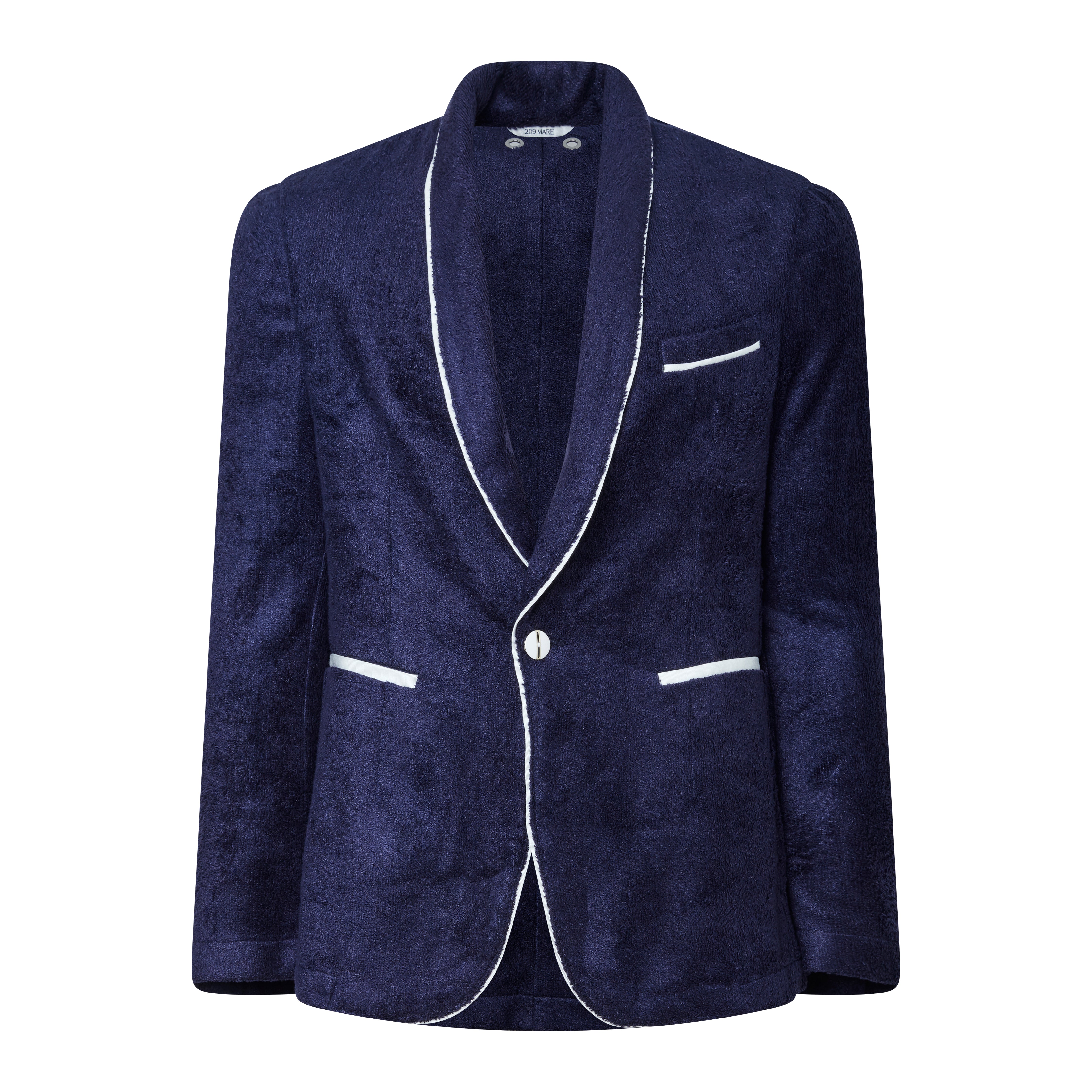 Le 55 Bamboo Blazer - Navy Vanilla
