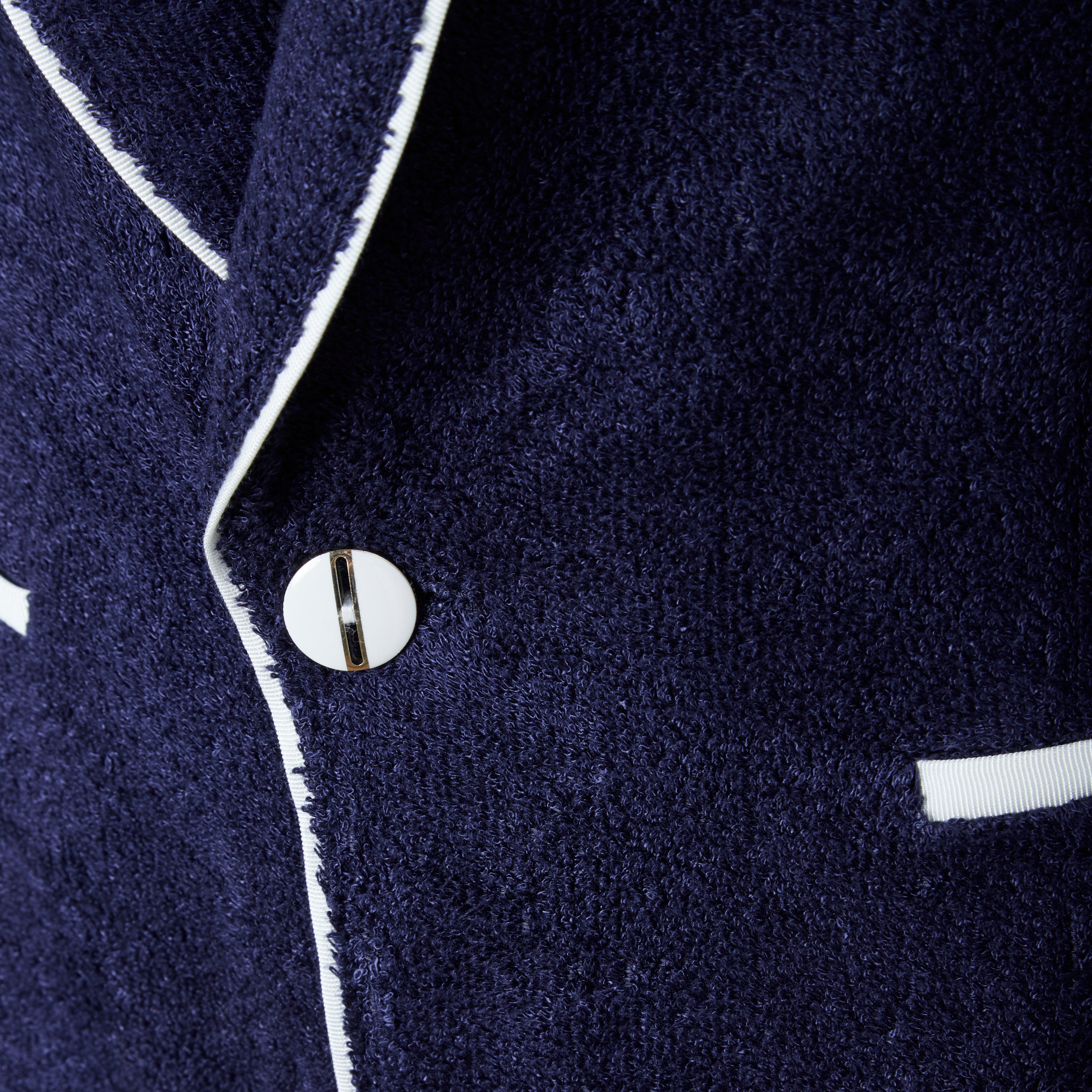 Le 55 - Beach Blazer - Navy-Off white