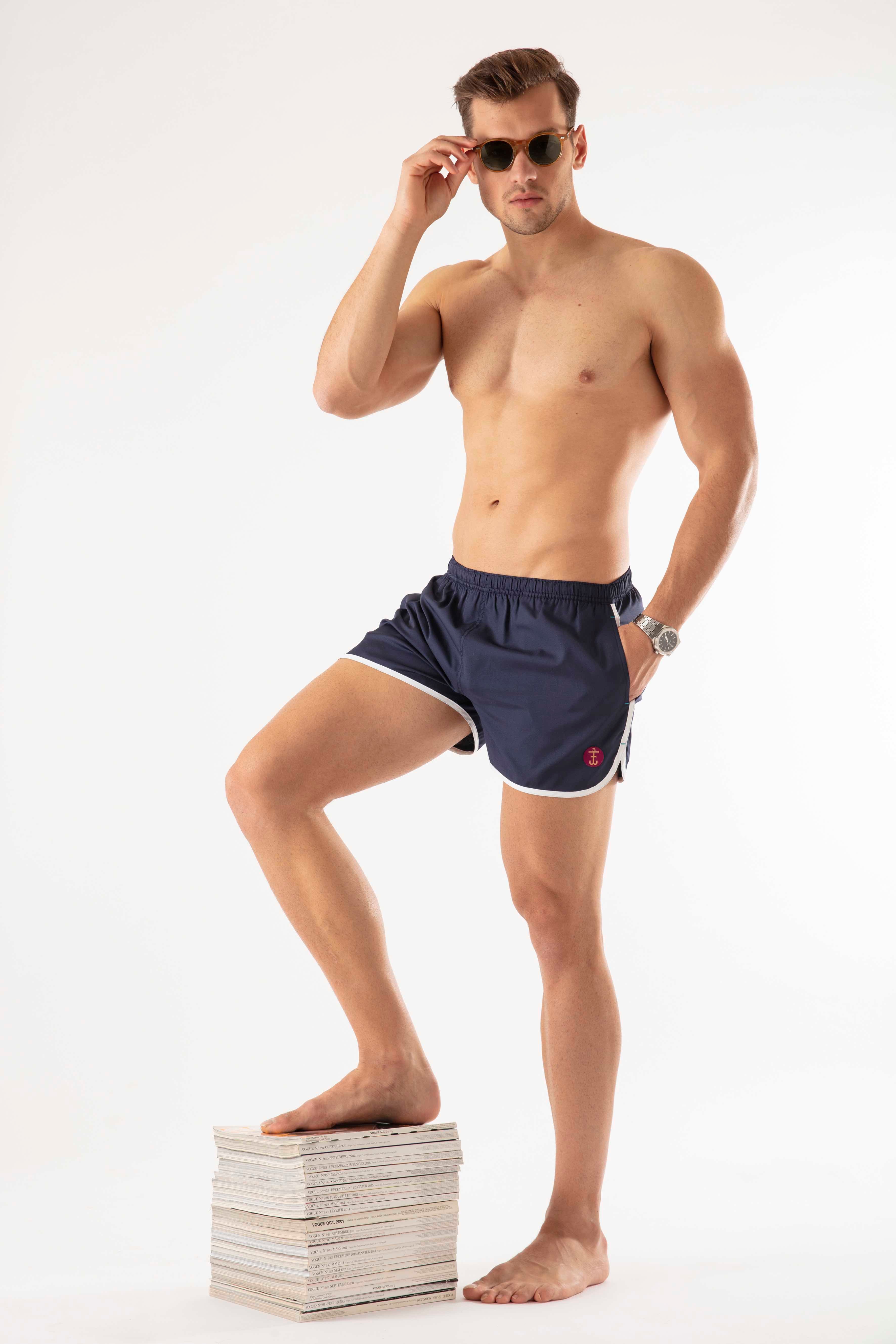 Pampelonne Swim Shorts - Porto Navy