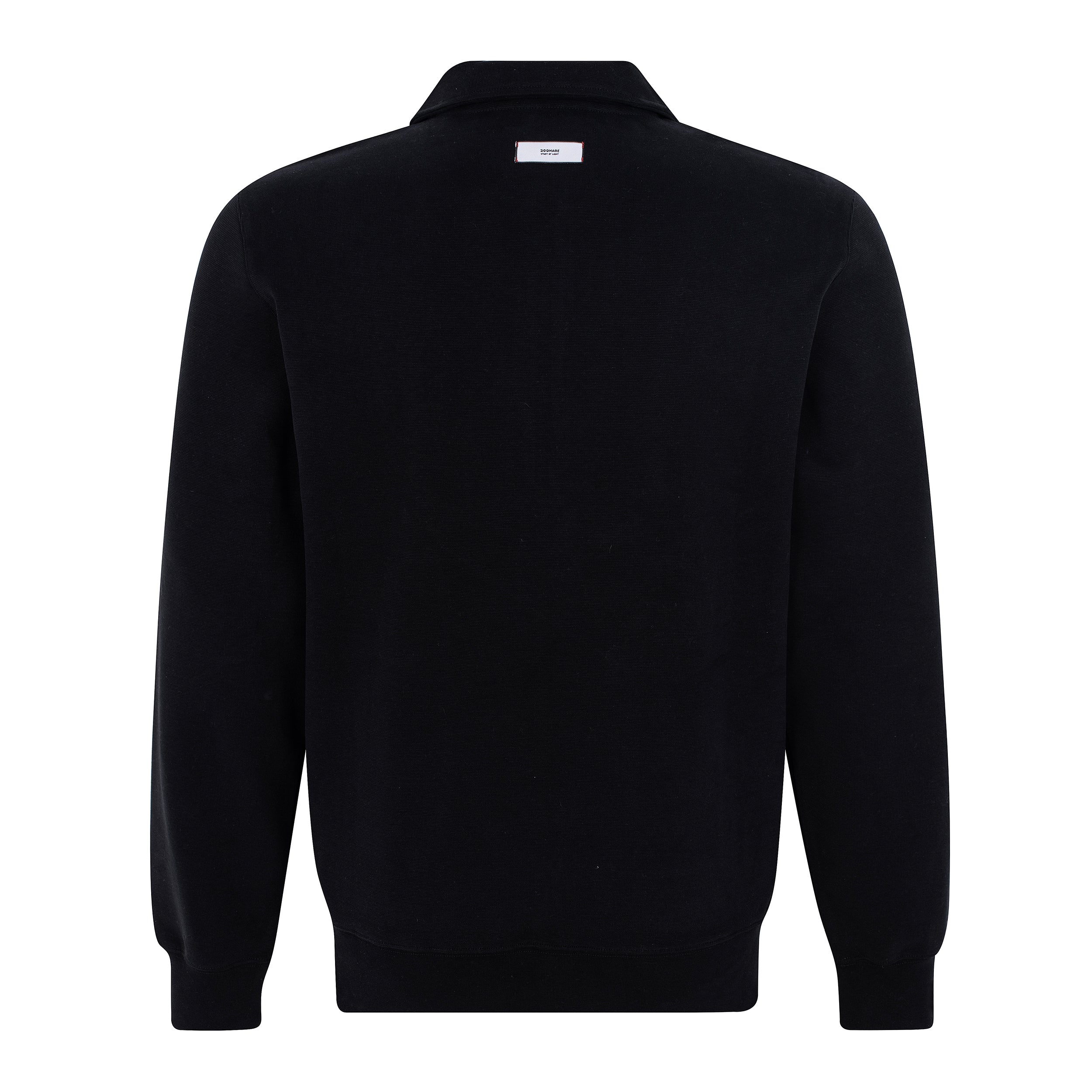 MAN 1/4 zip RIB - ONYX