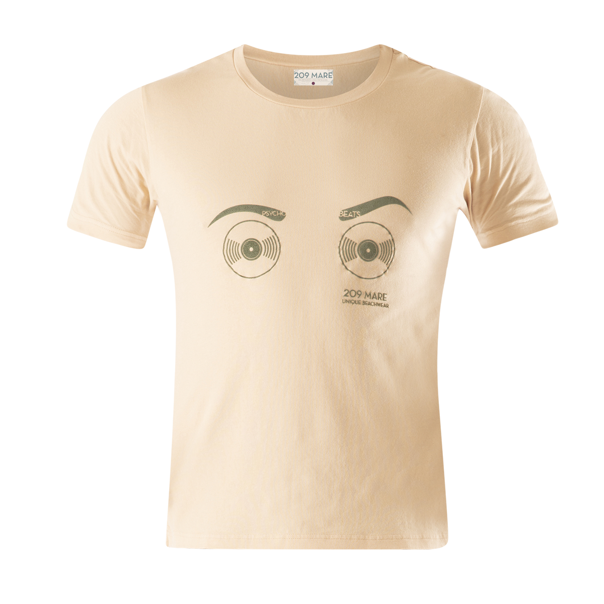 Carlton T-shirt - Beige - Beats