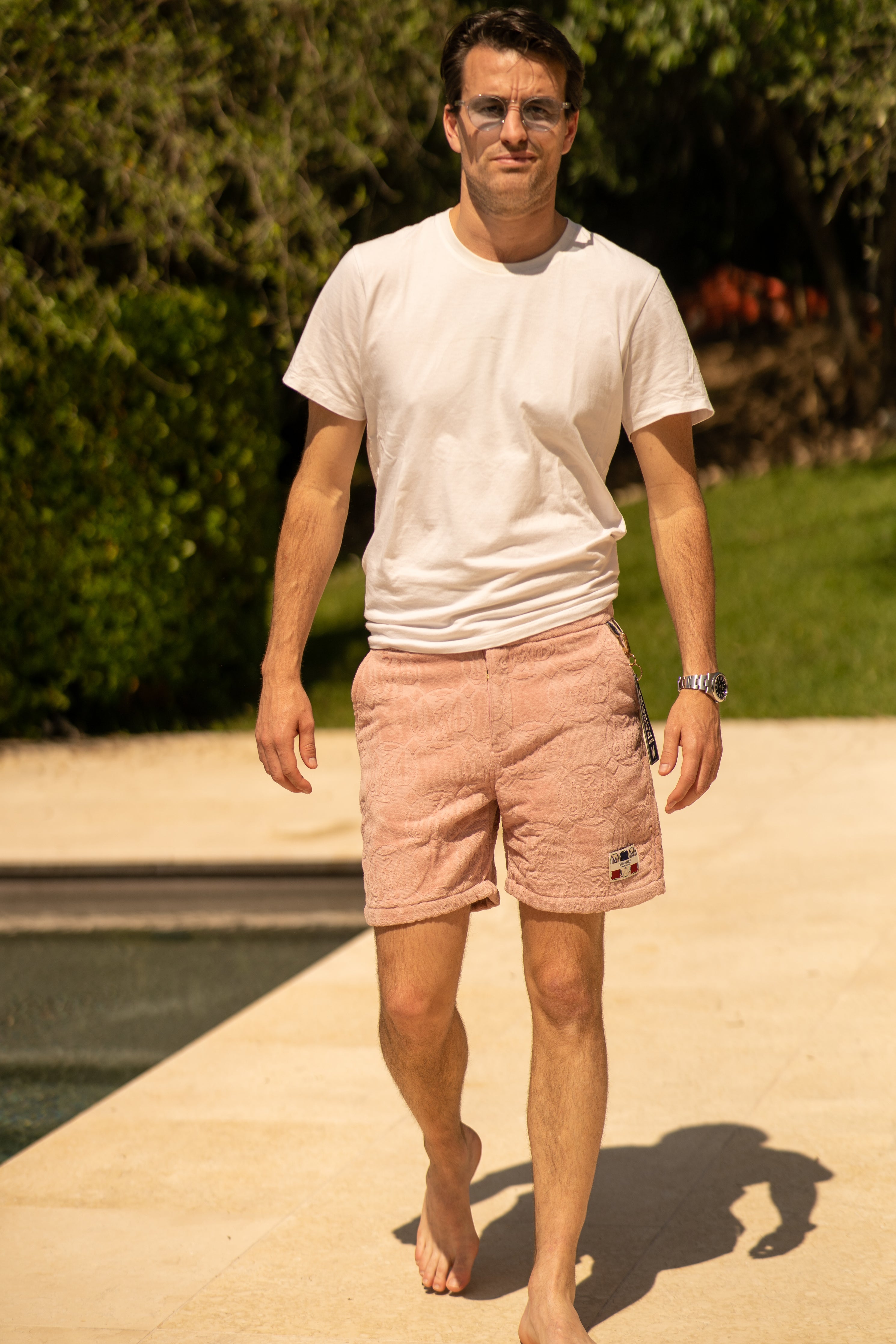 The Larvotto Jacquard - ASH ROSE