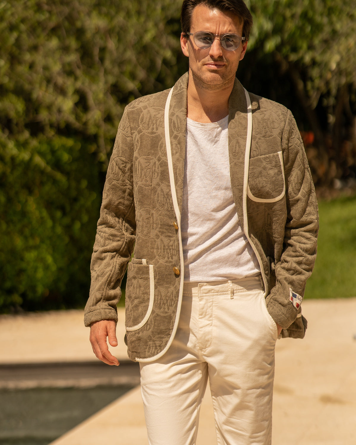 The Anjuna Jacquard - OLIVE
