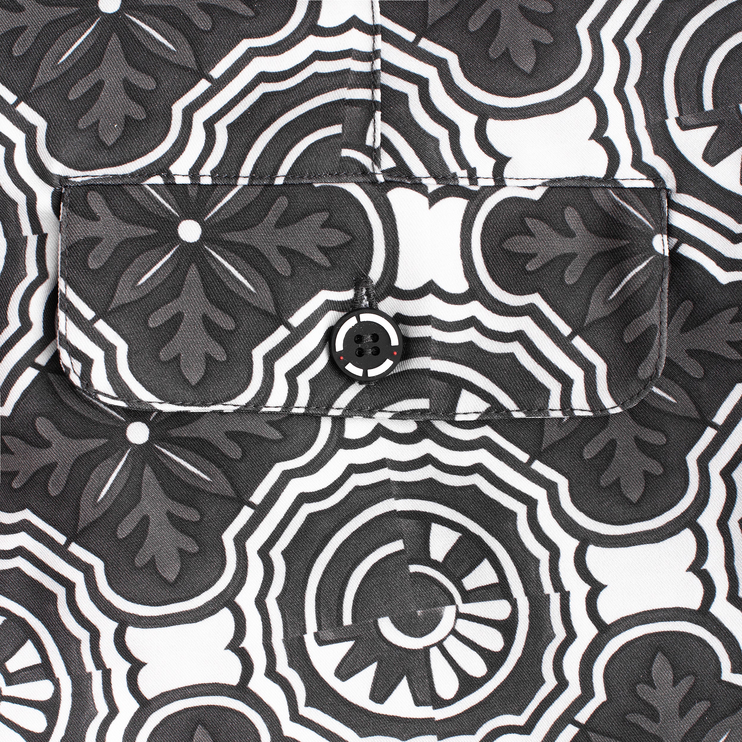 Swim Shorts - Azulejo Black