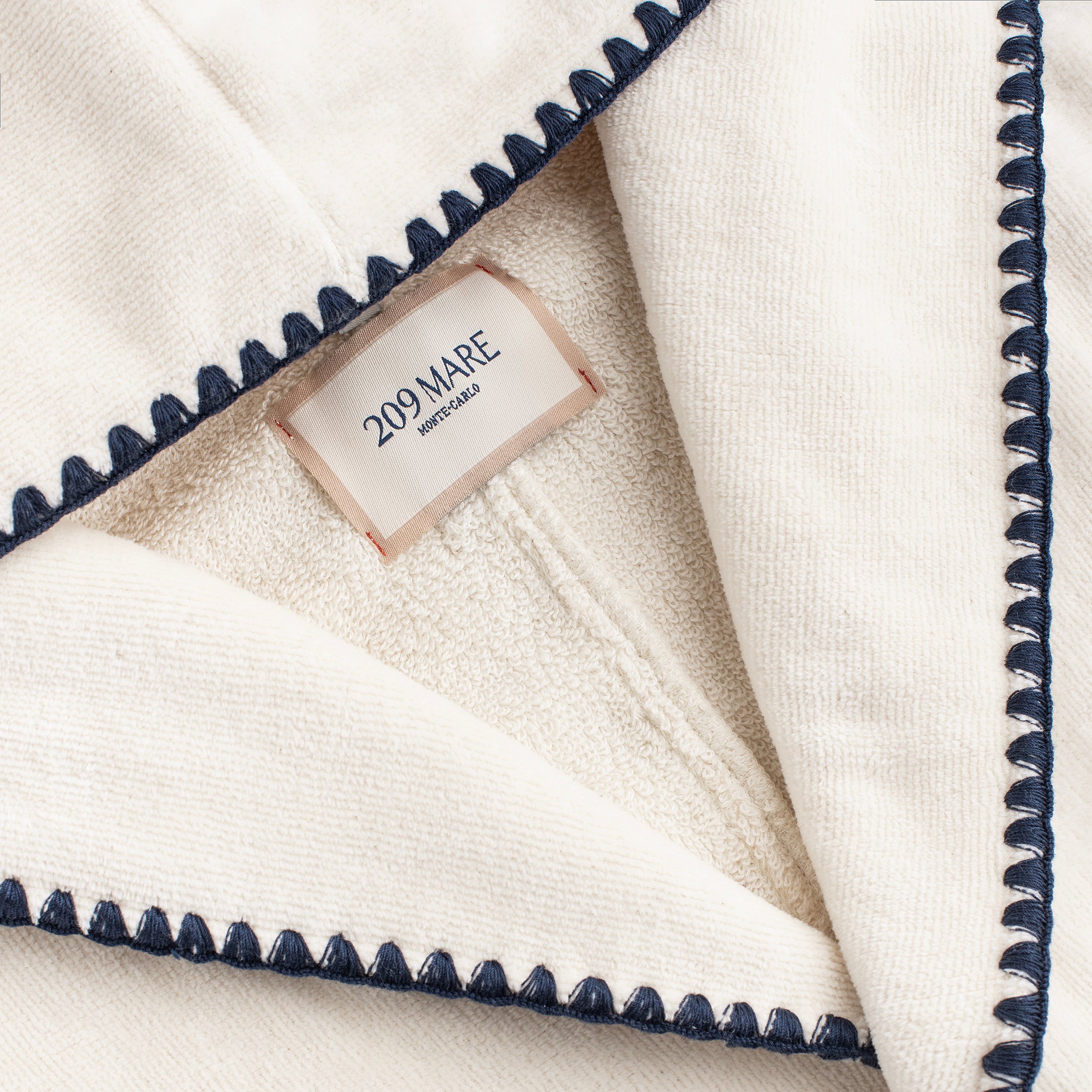 The Tie Break Hoodie Blazer Men - Off white / Navy