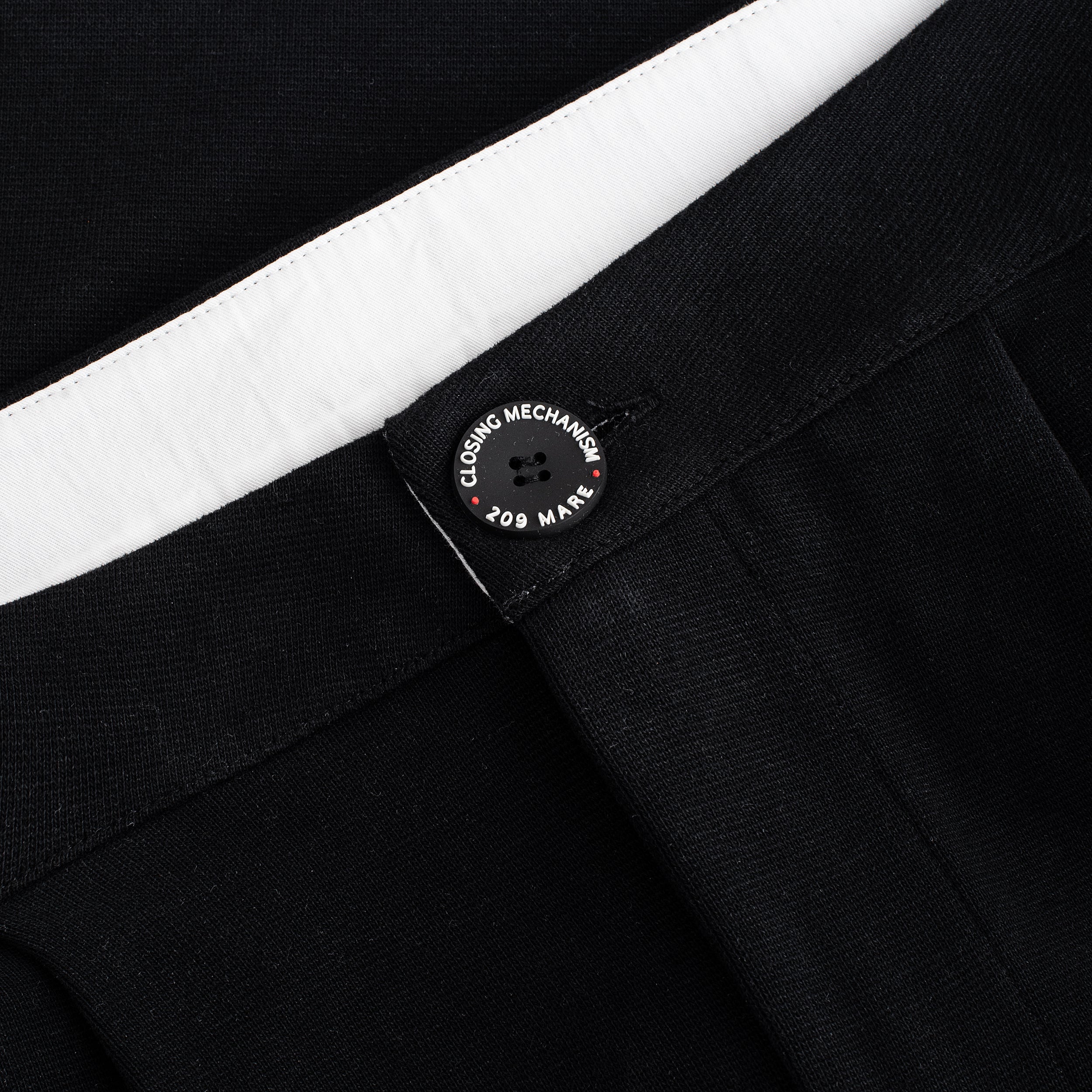 MAN PLEAT SHORTS RIB - ONYX