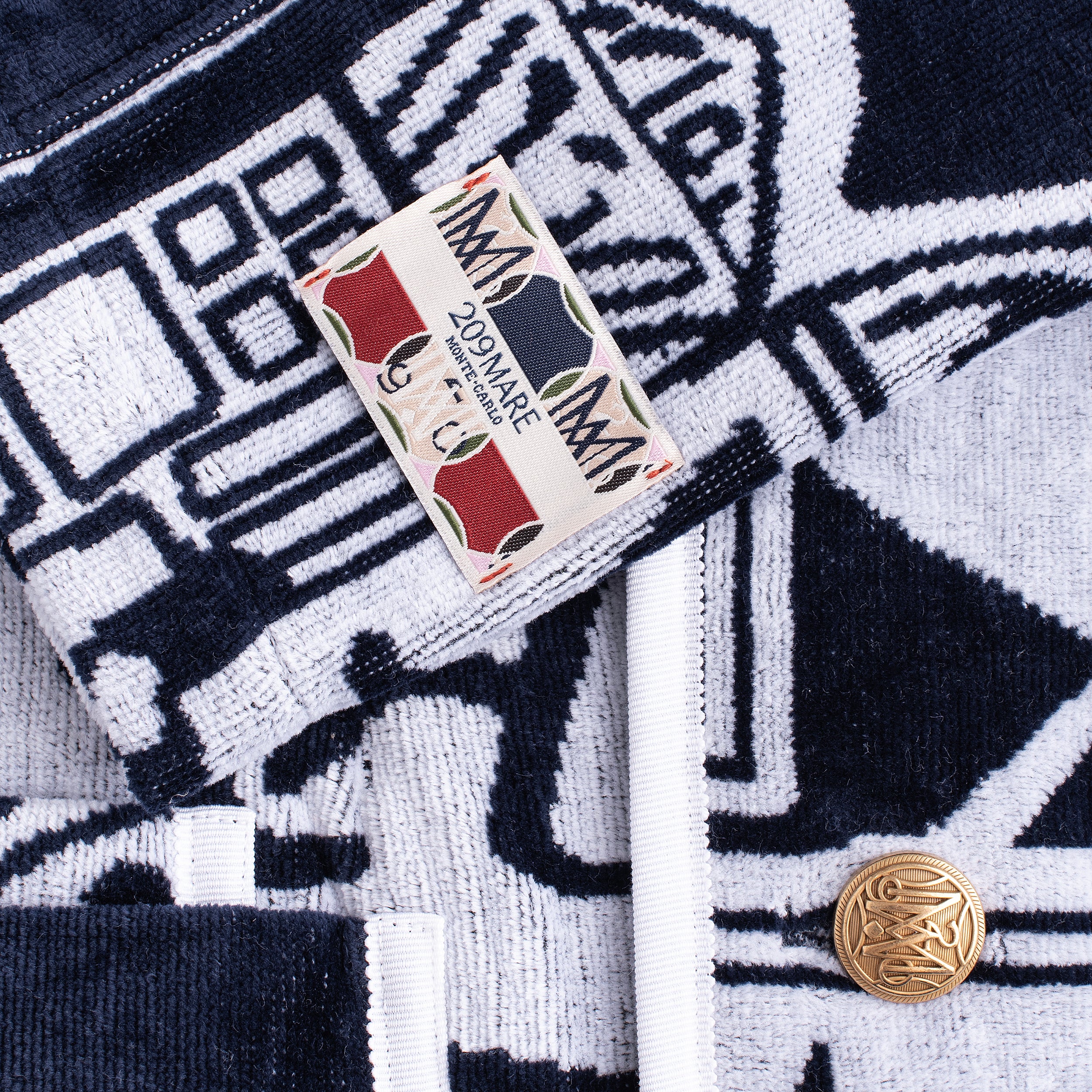 The Anjuna - Navy/White
