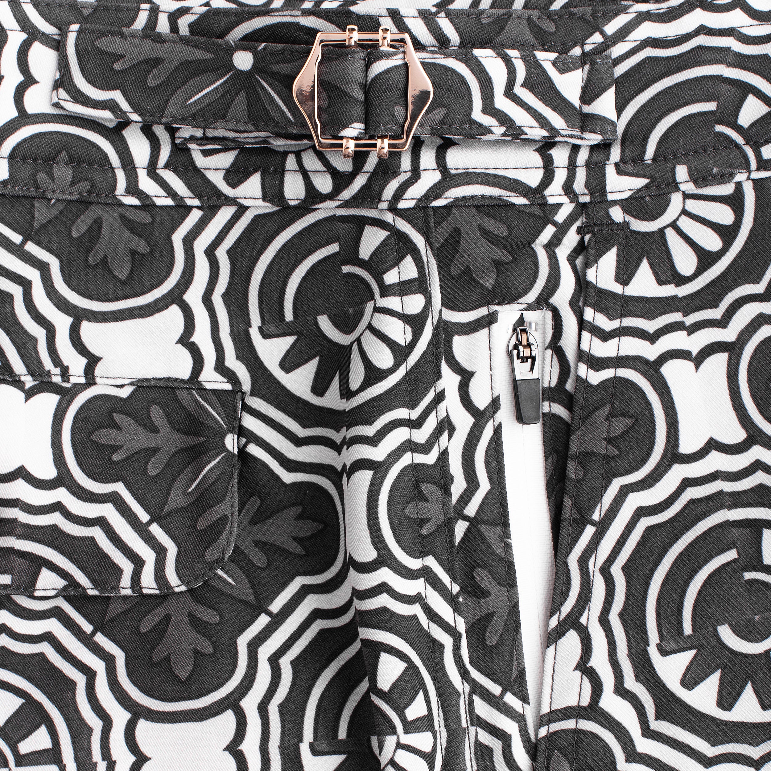 Swim Shorts - Azulejo Black