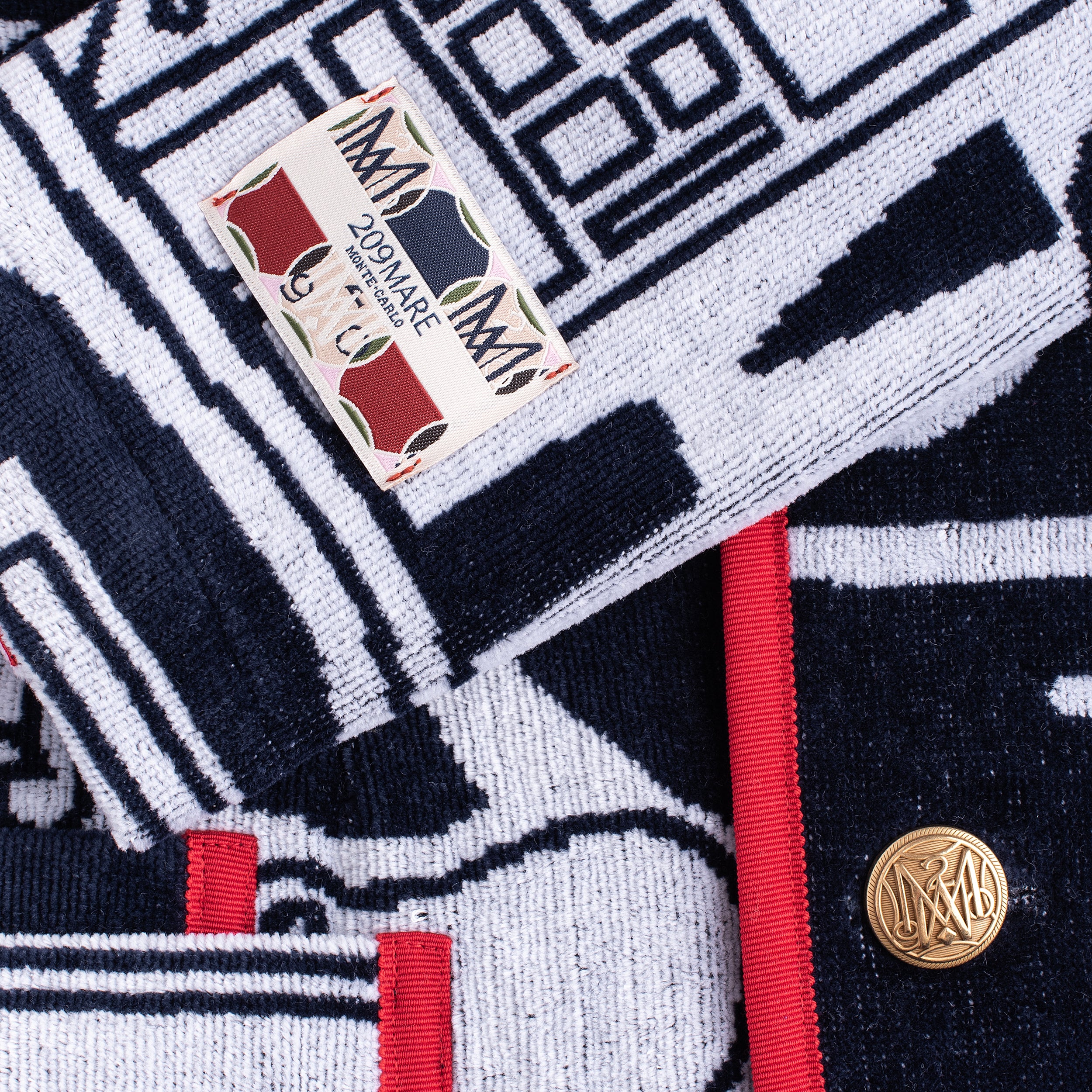 The Anjuna - Navy/Red