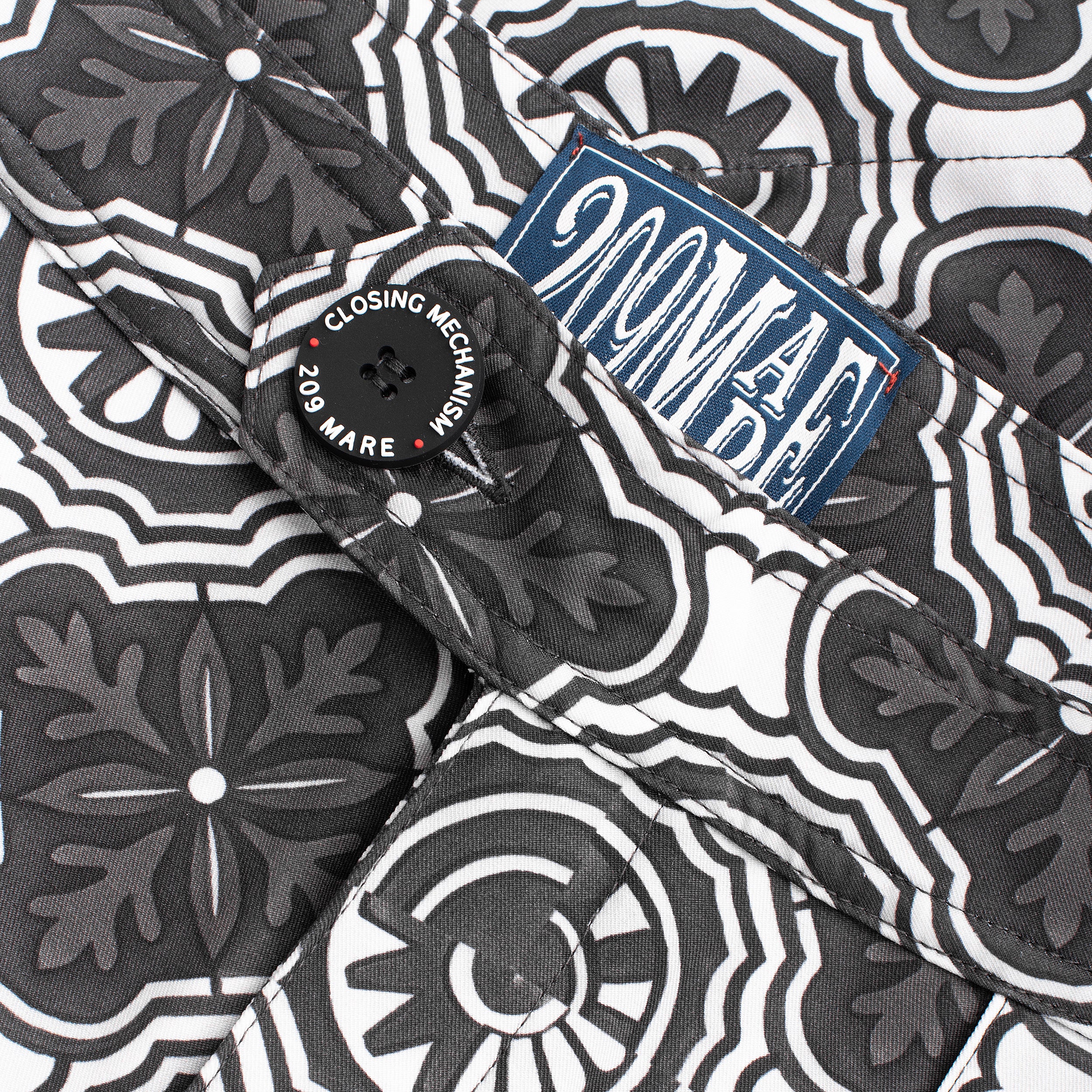 Swim Shorts - Azulejo Black