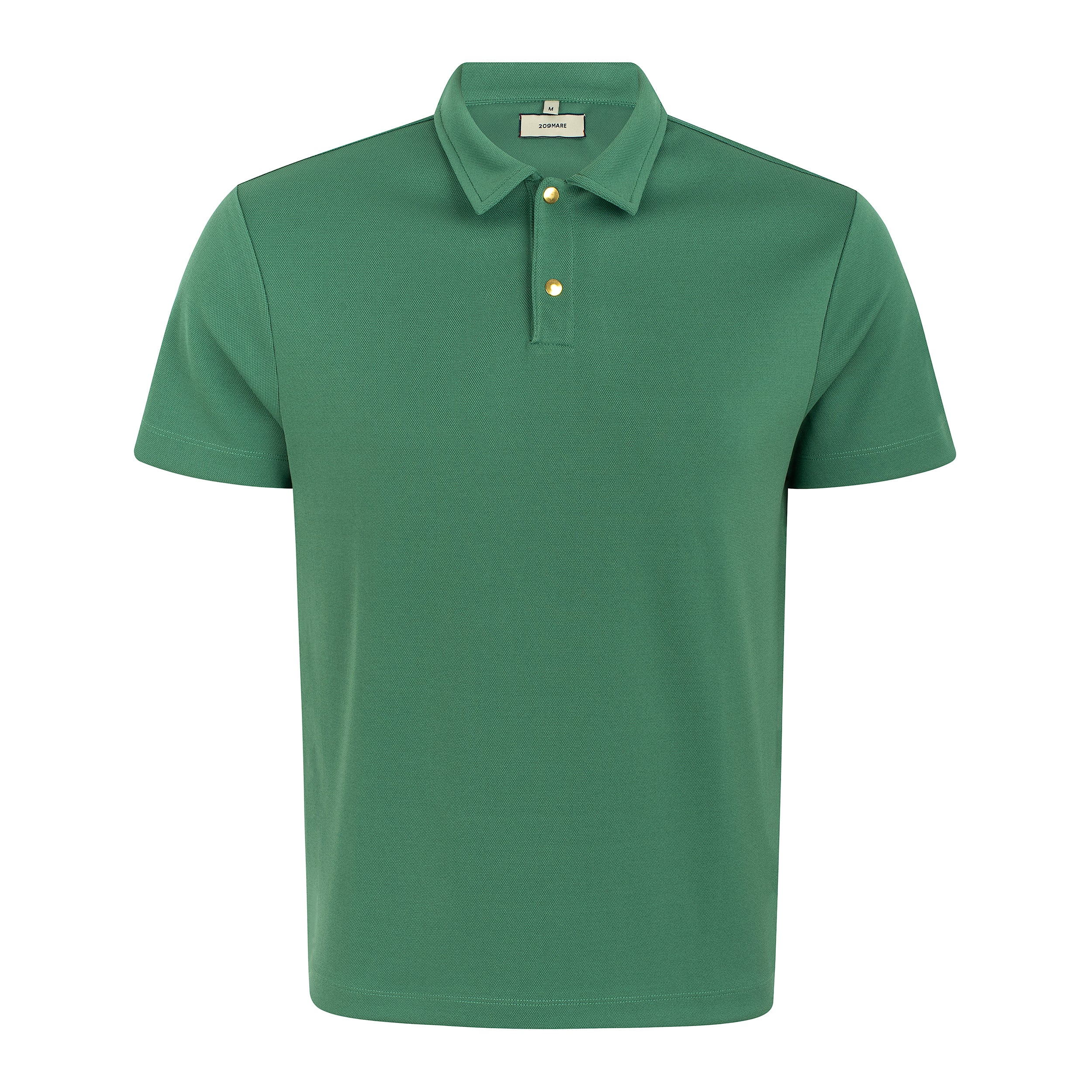 MAN POLO SNAPS PIQUET - GREEN