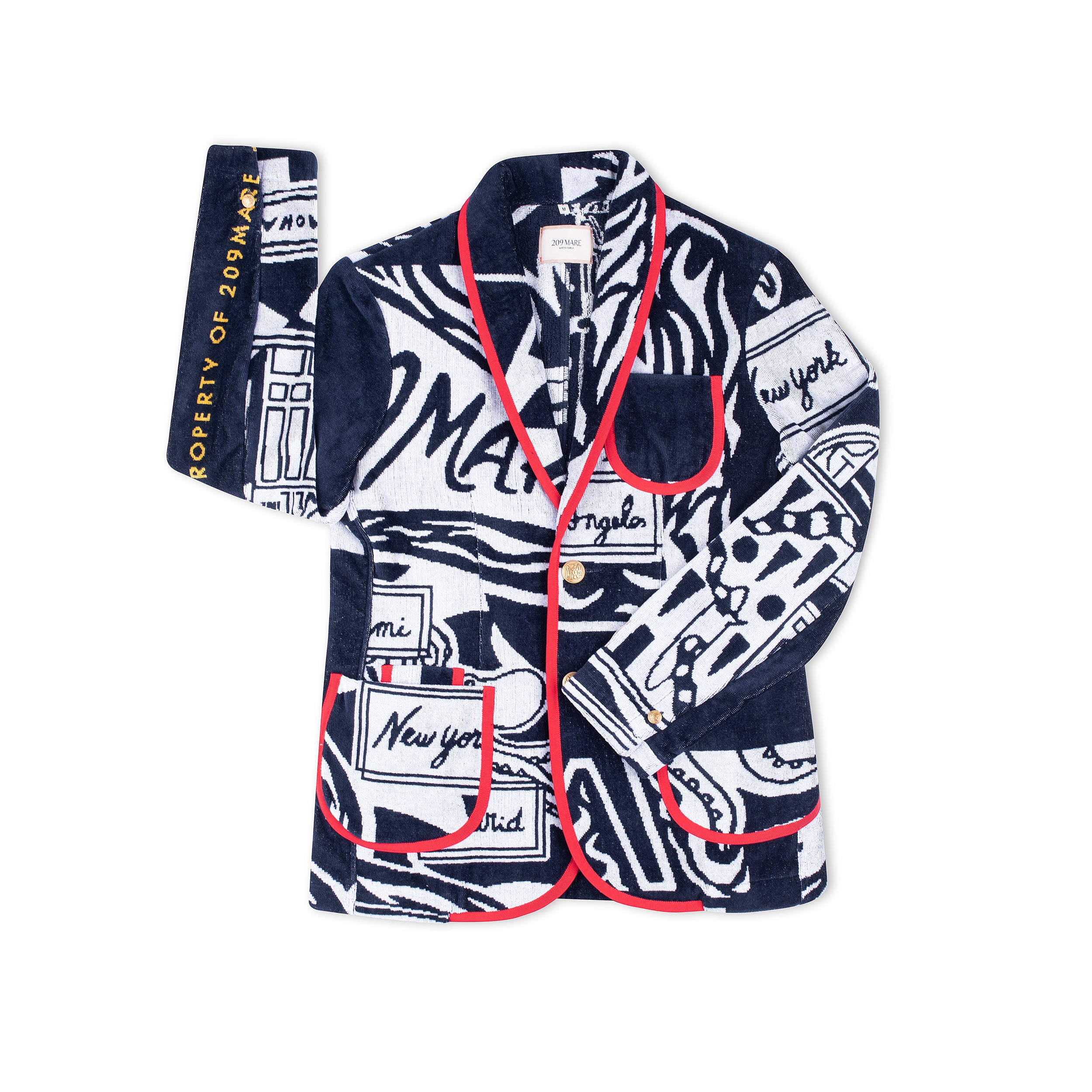 The Anjuna - Navy/Red