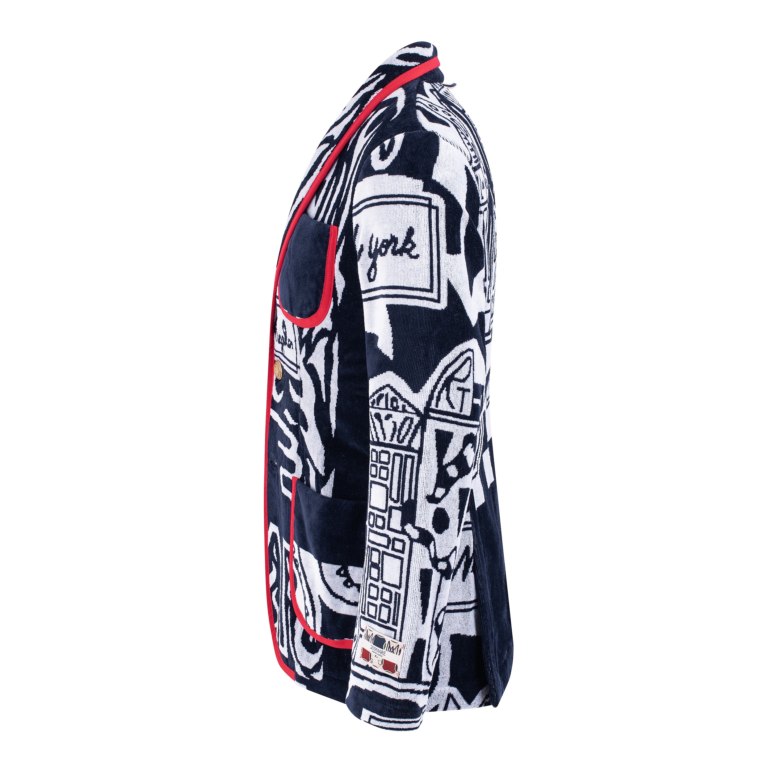 The Anjuna - Navy/Red