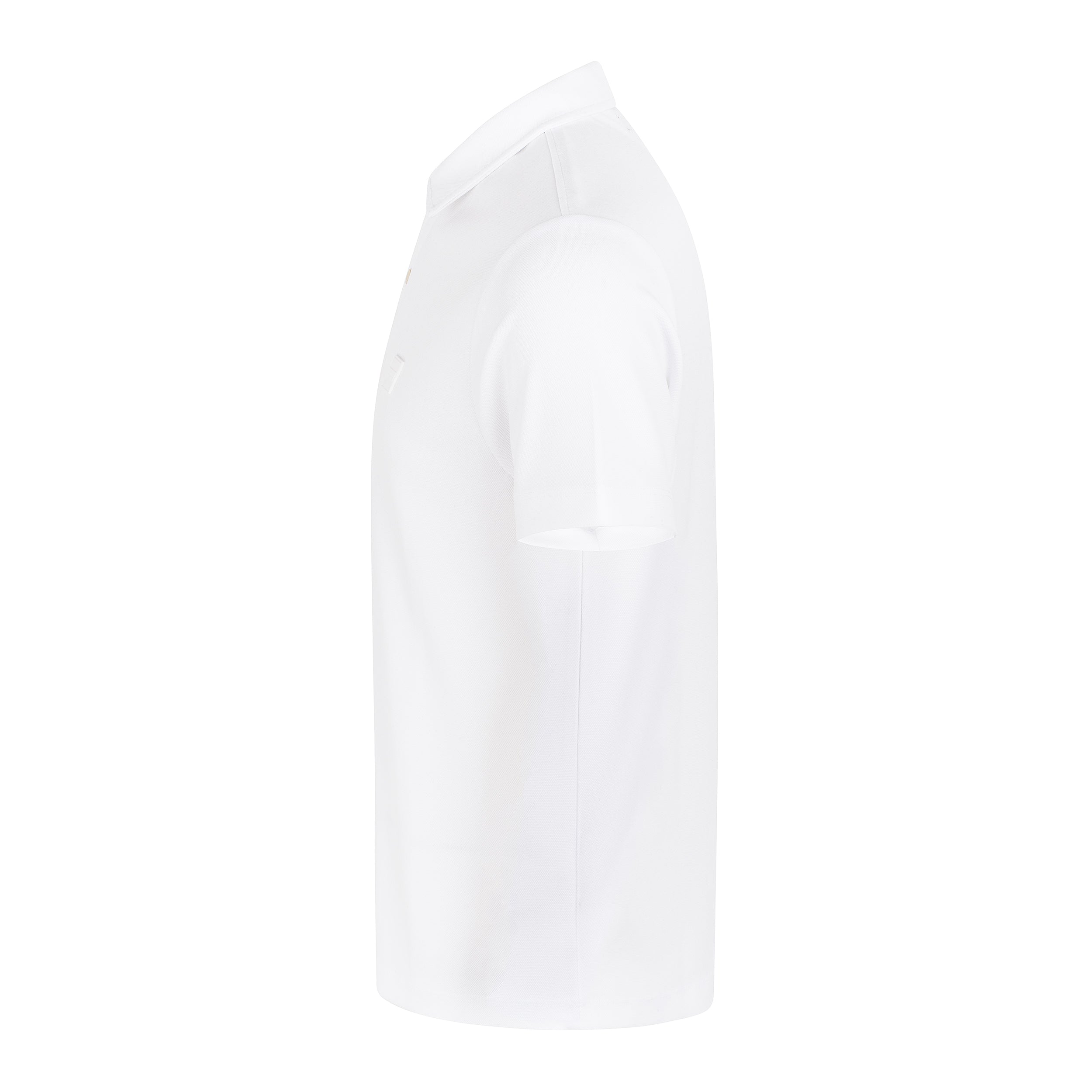 MAN POLO SNAPS PIQUET - WHITE