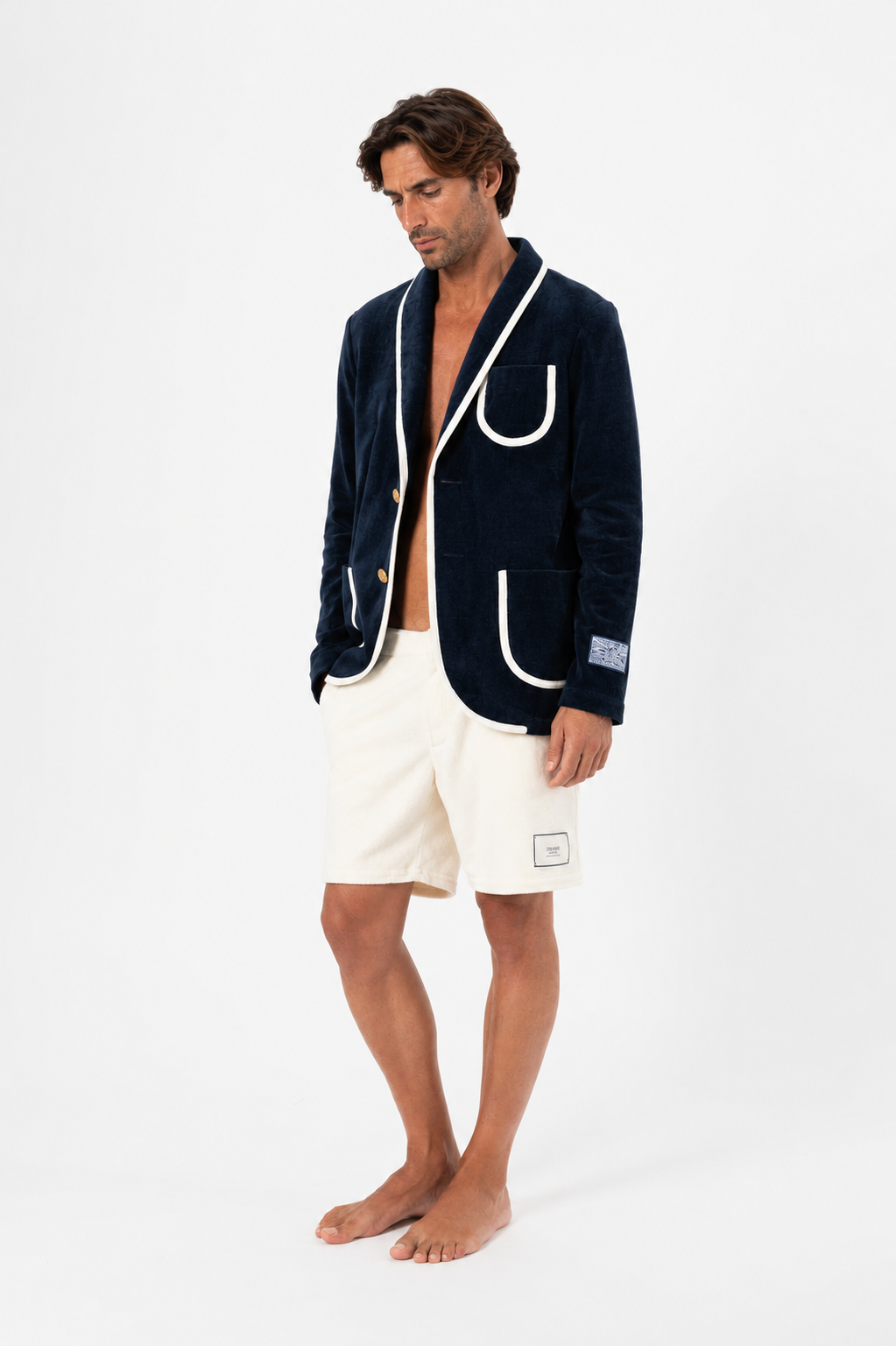 The Anjuna - Navy / Off-White