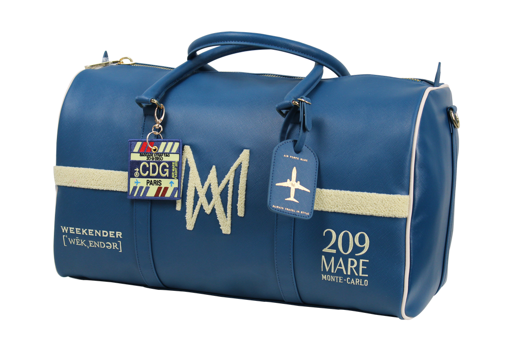 209 Mare Capri Blue Toiletry Bag