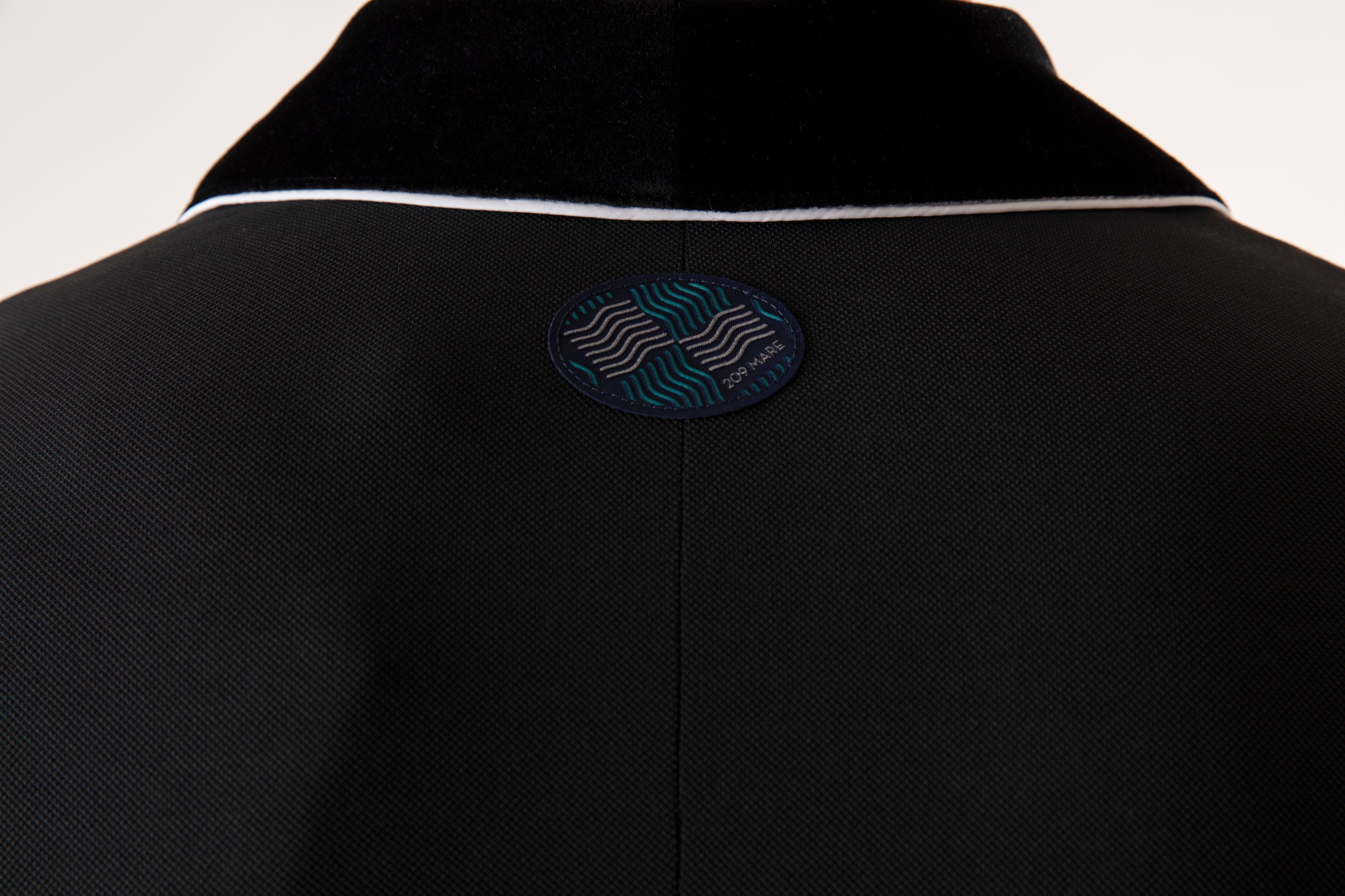 Paloma Crested Beach Blazer - Black - Black