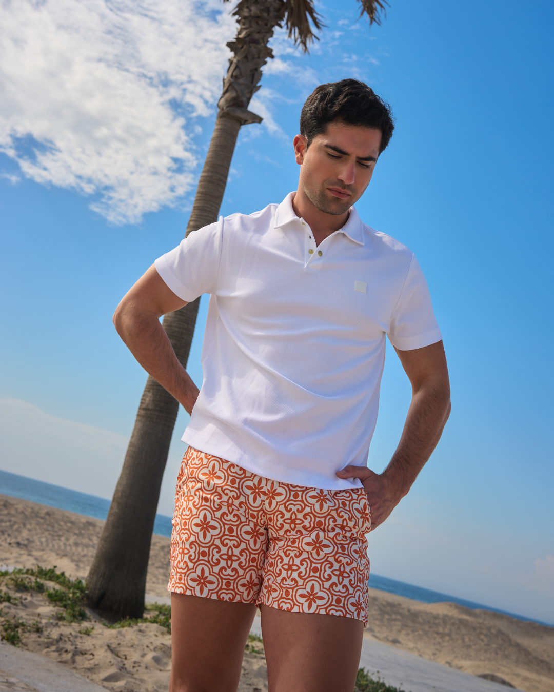 Swim Shorts - Maiolica Orange