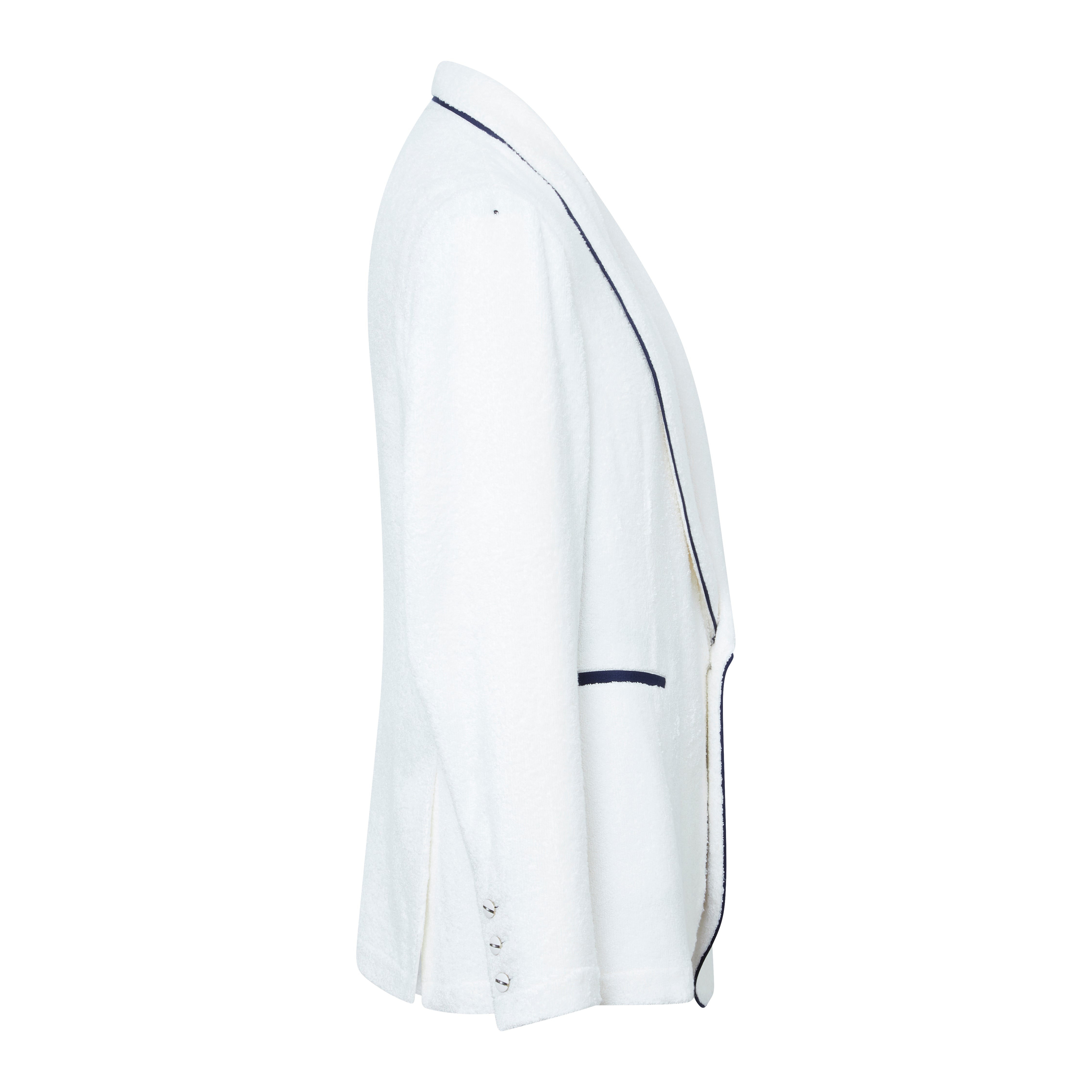 Le 55 Monogram - Vanilla - Navy Piping