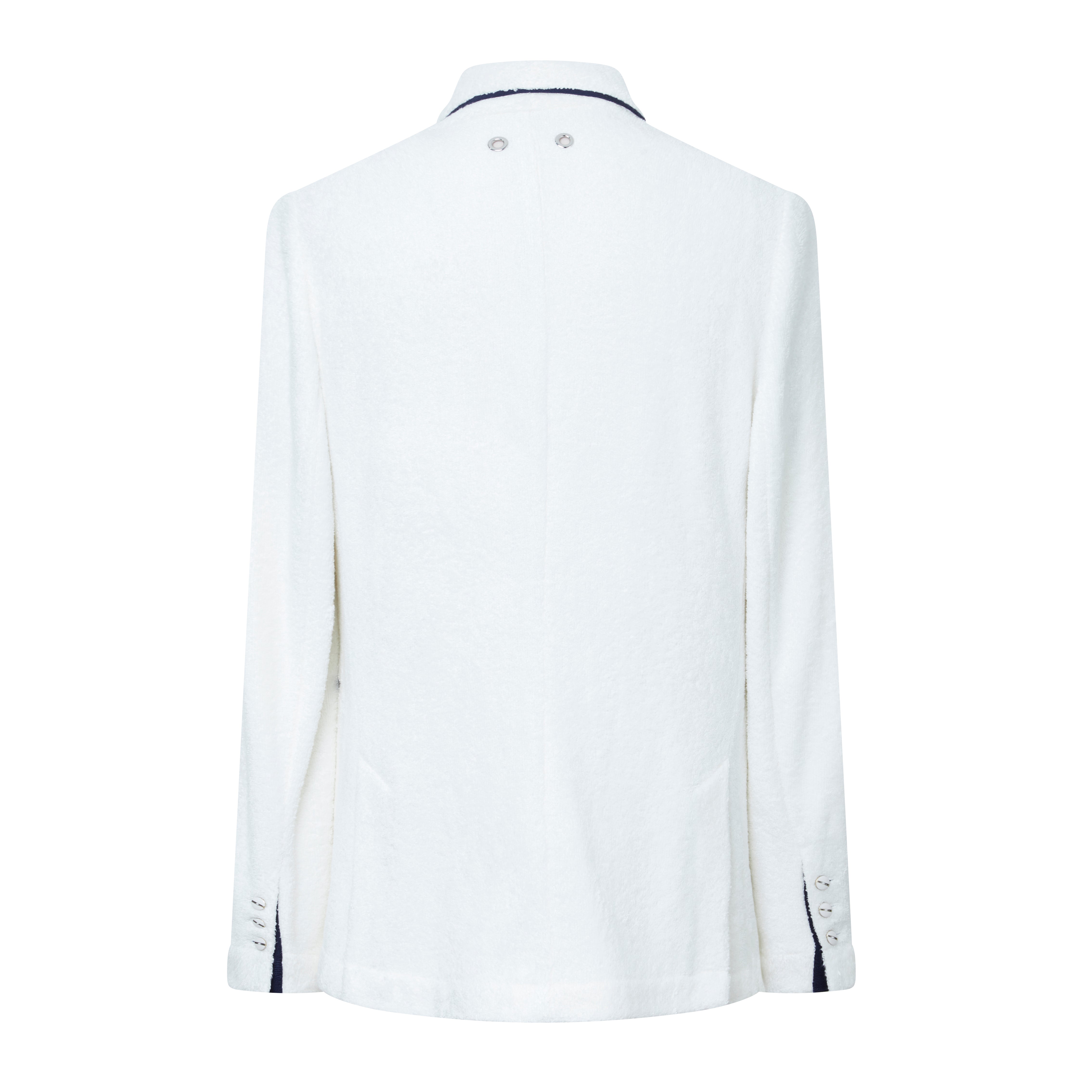 Le 55 Monogram - Vanilla - Navy Piping