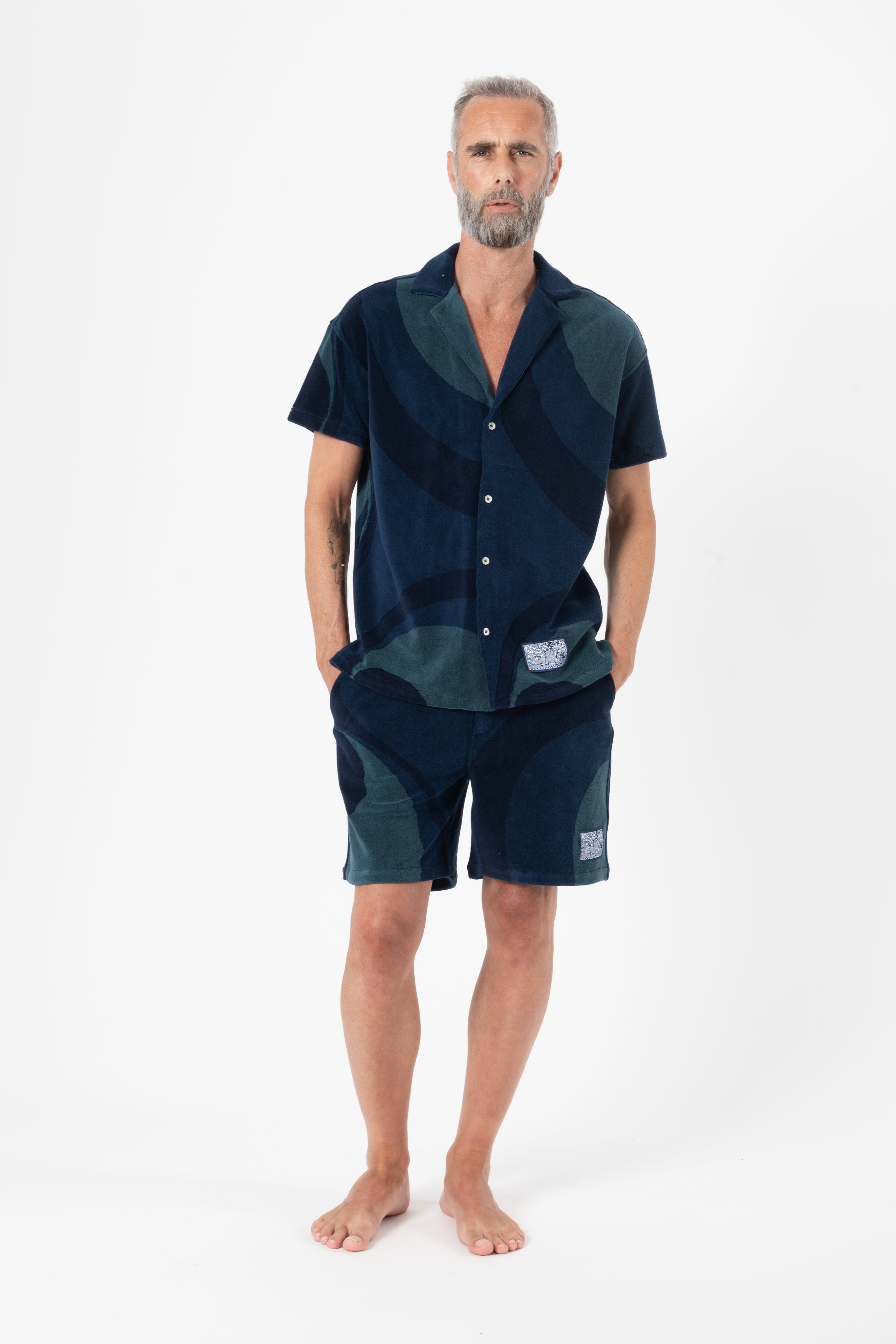 The Bohemian Jacquard Men - NAVY