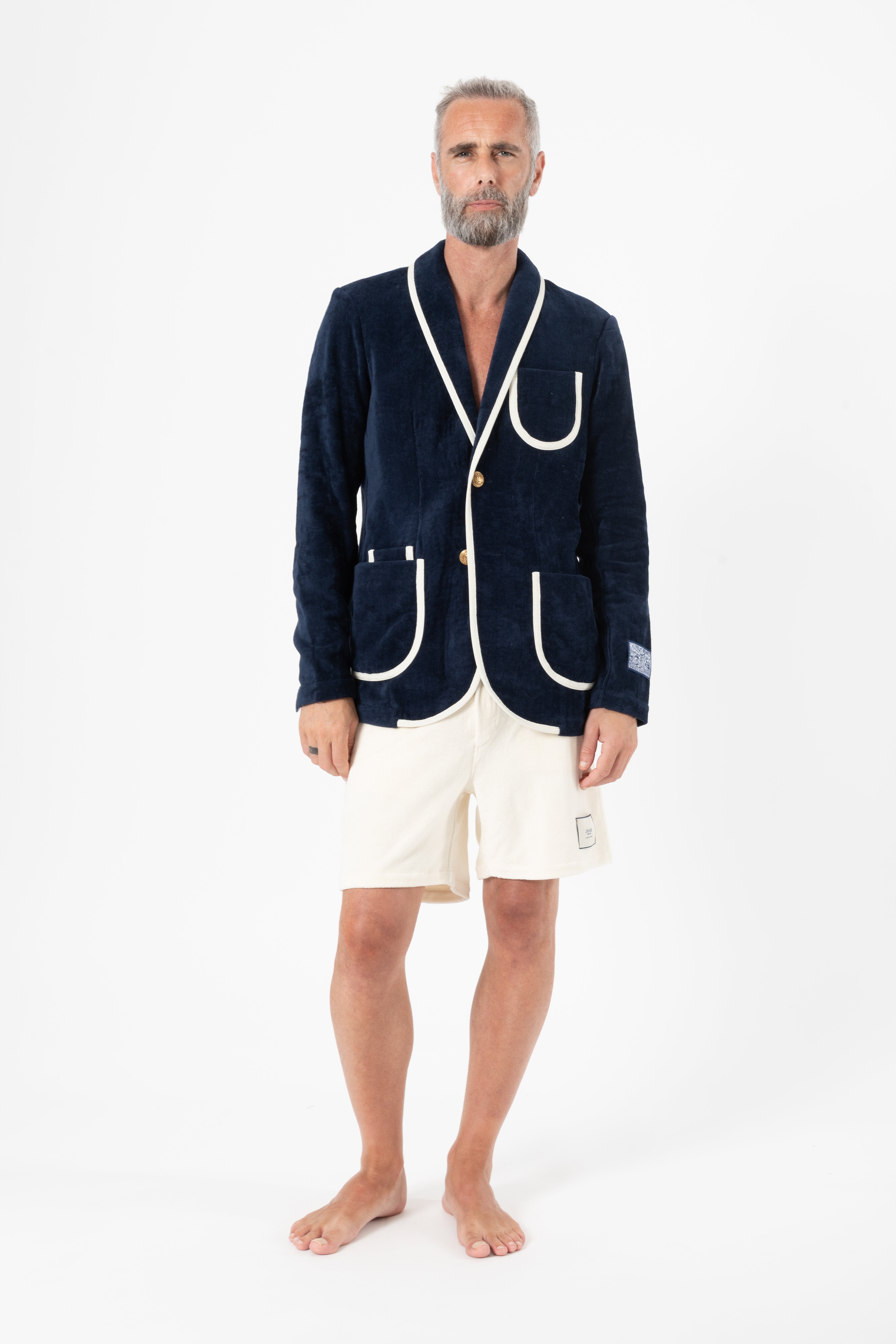 The Anjuna - Navy / Off-White