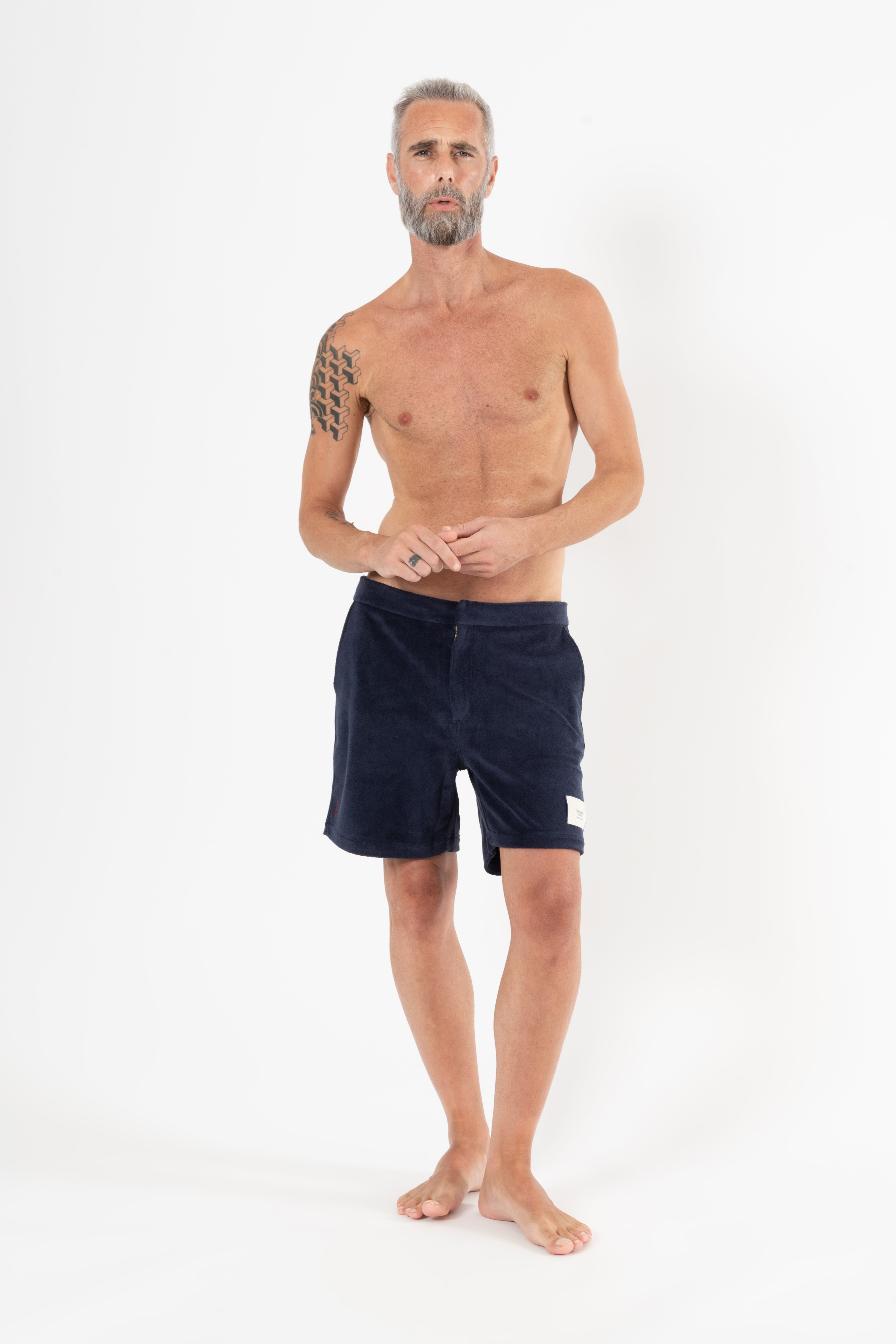 SUPERLEGGERA LARVOTTO SHORTS - NAVY