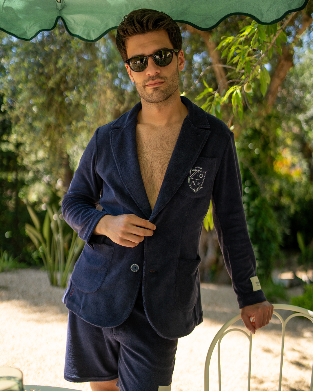 SUPERLEGGERA BLAZER - NAVY