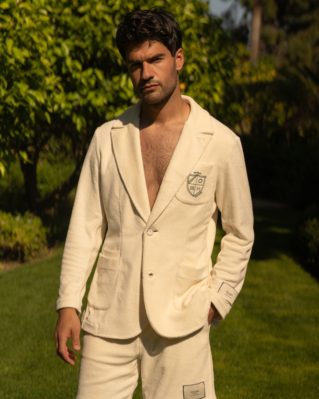 SUPERLEGGERA BLAZER - OFF WHITE