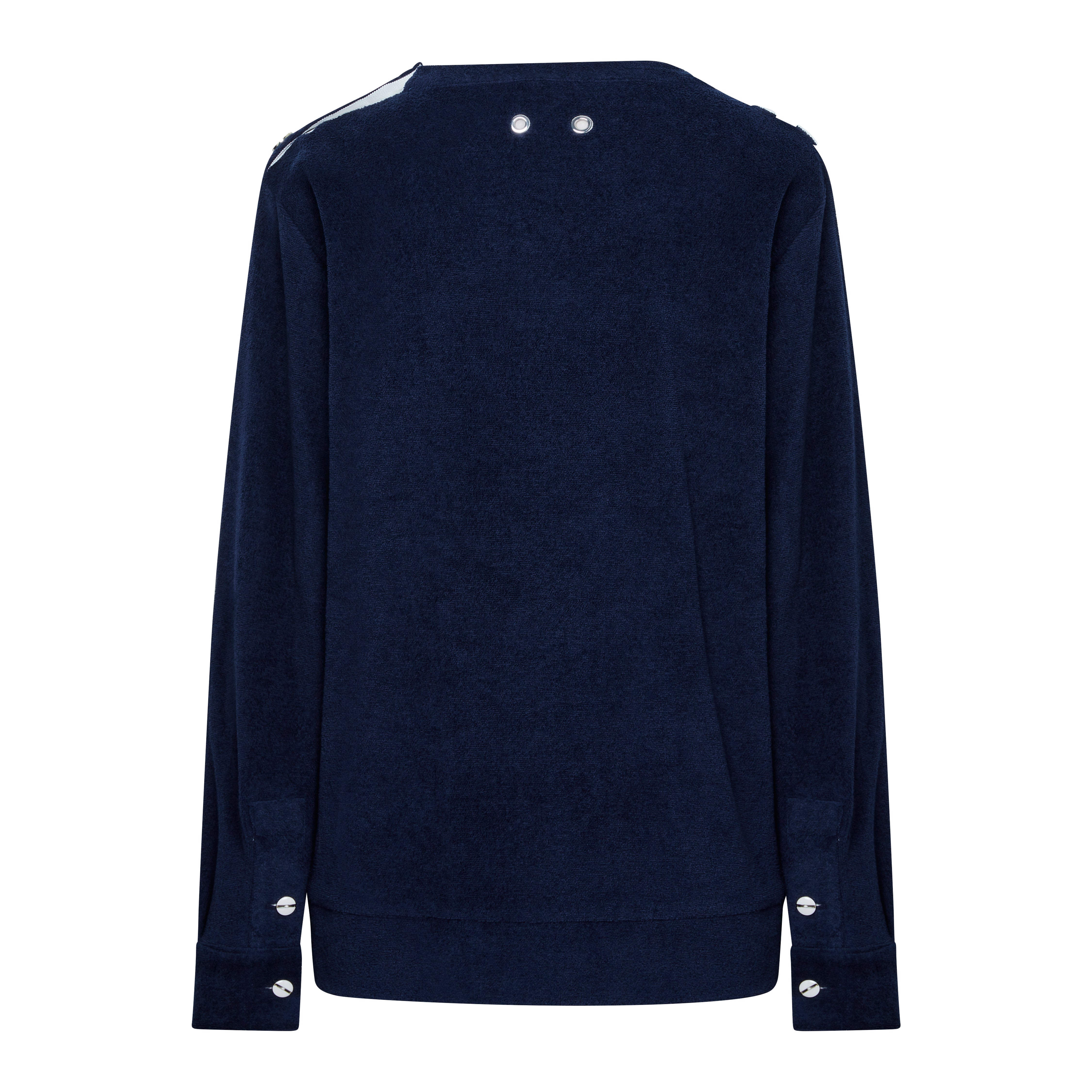 Byblos Crew-Neck Sweater - Navy