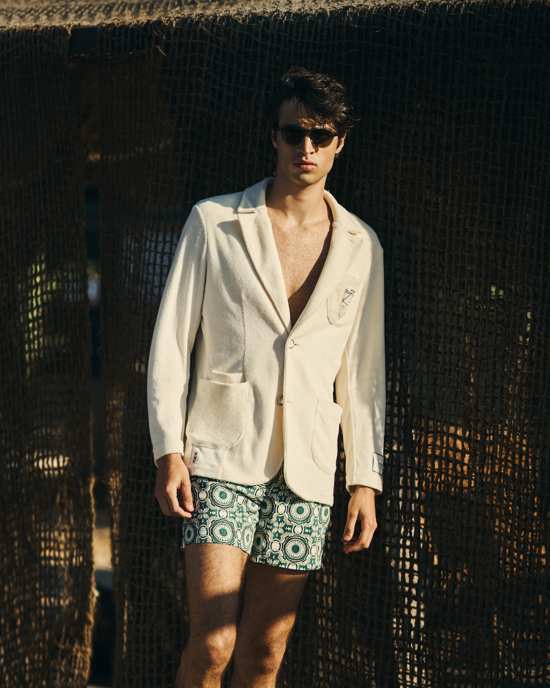 SUPERLEGGERA BLAZER - OFF WHITE