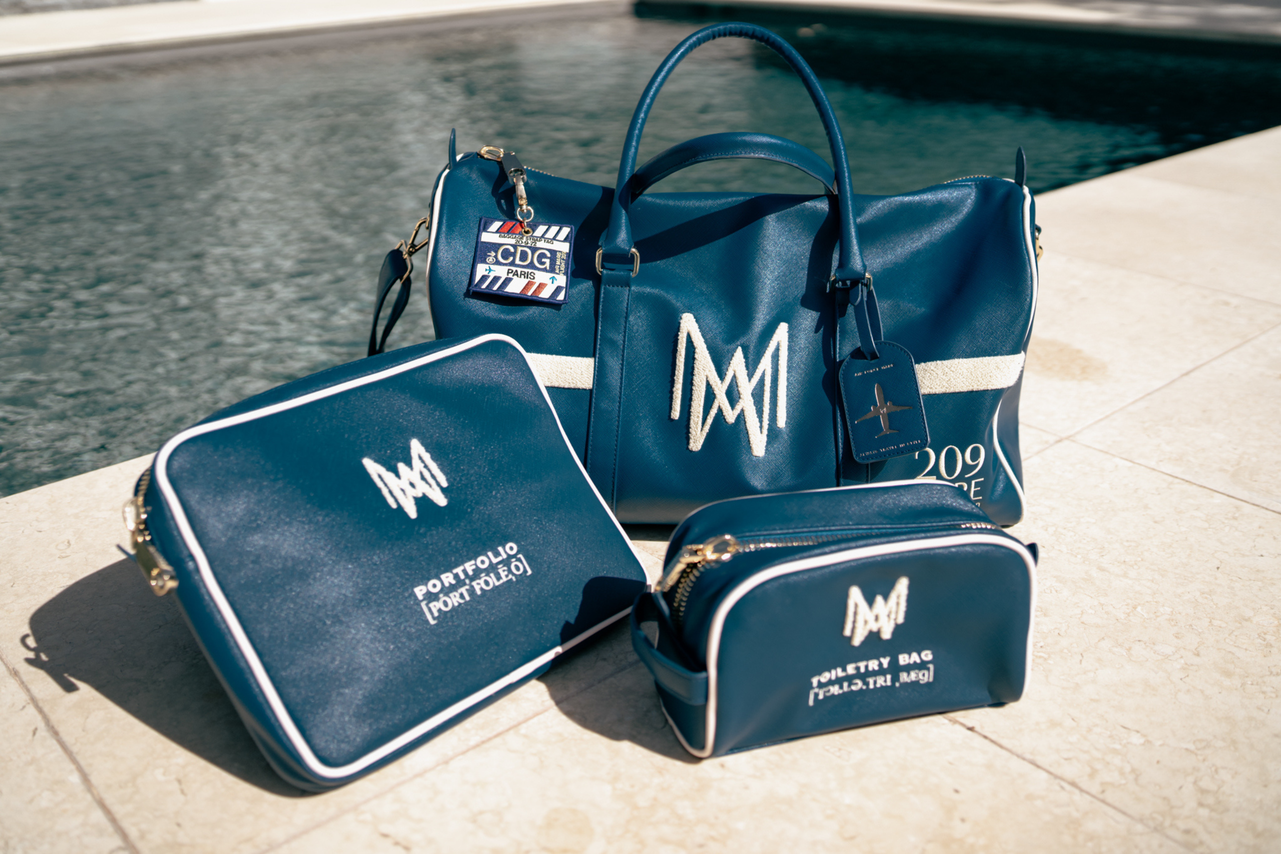 Capri Blue Toiletry Bag