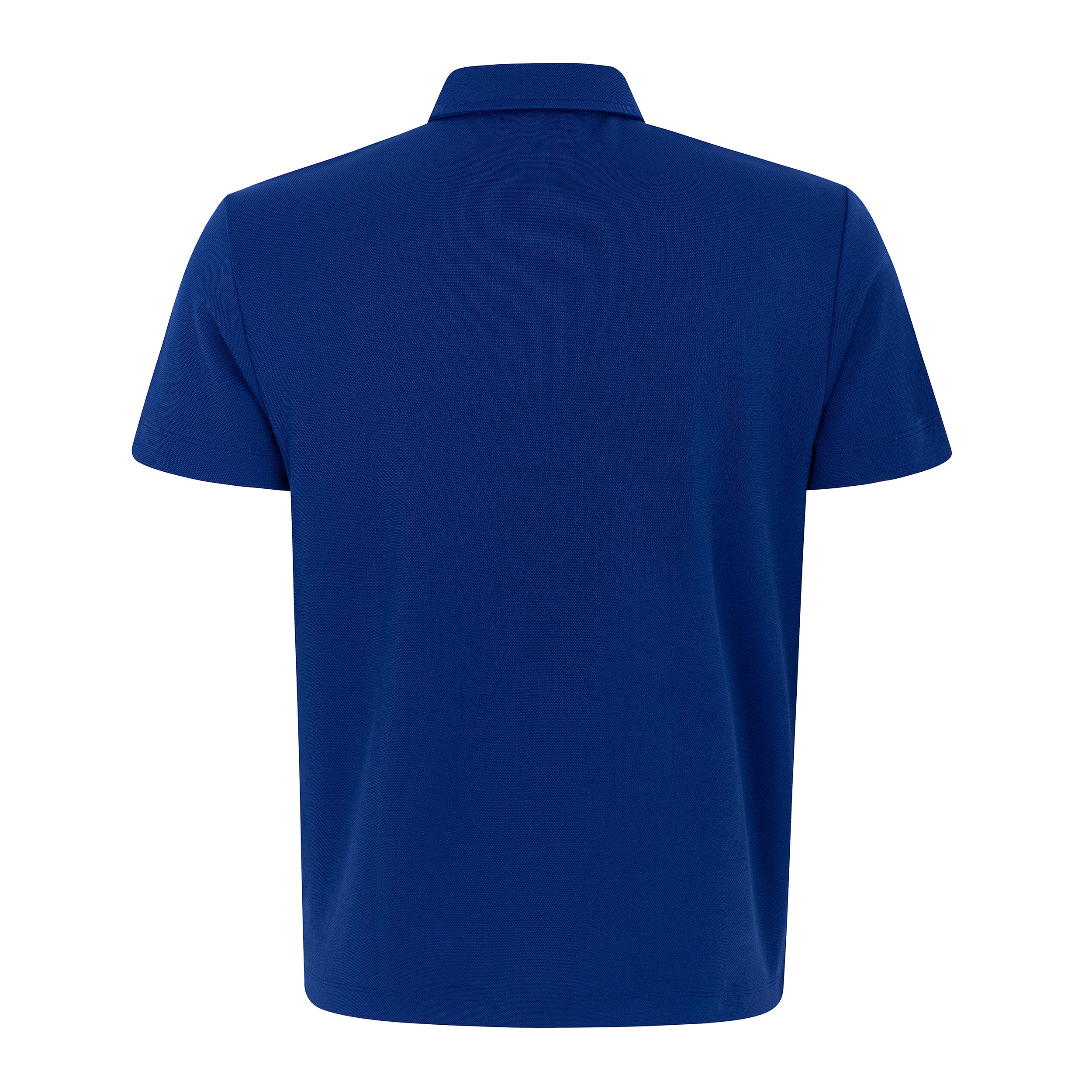 MAN POLO SNAPS PIQUET - BLUE