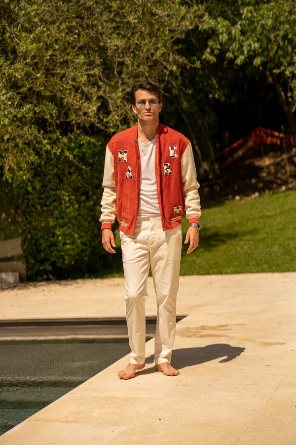 The Varsity Unisex - KETCHUP / OFF WHITE