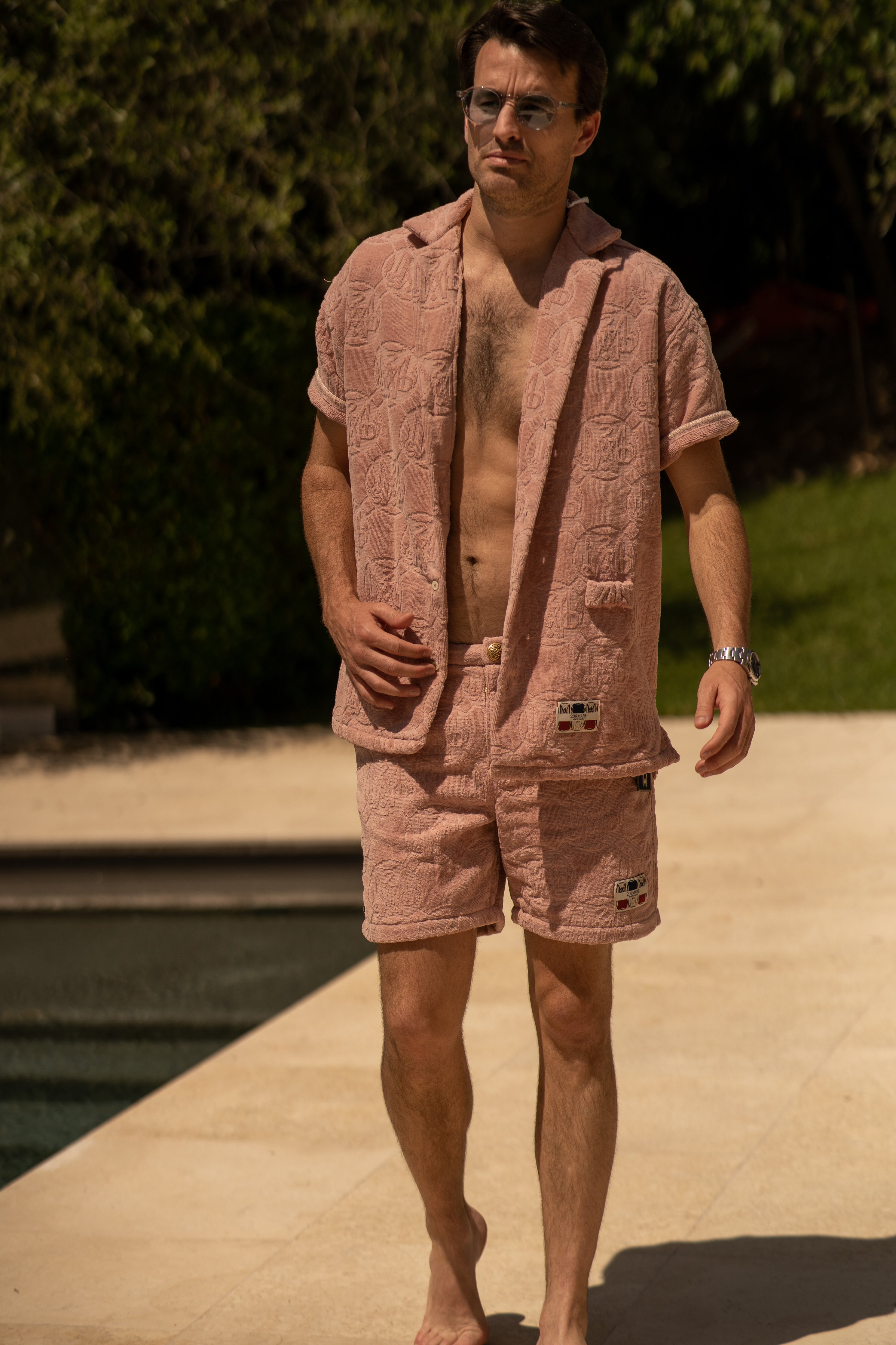 The Bohemian Jacquard Men - ASH ROSE